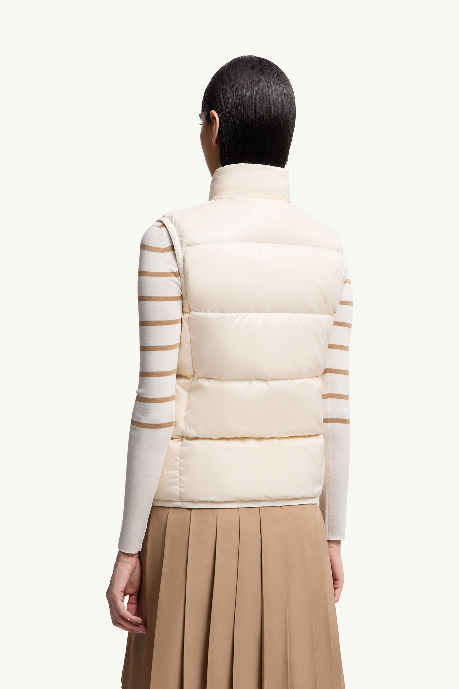 Badia Down Gilet Women White Moncler 4