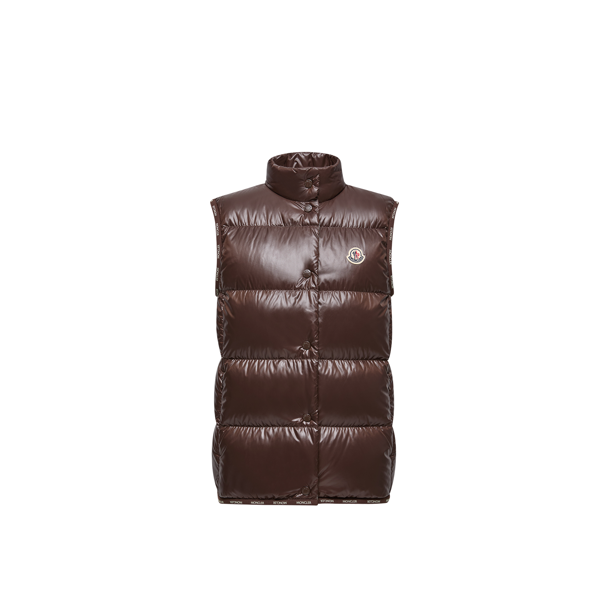 MONCLER COLLECTION Women's Down Gilet - Brown - Size 5