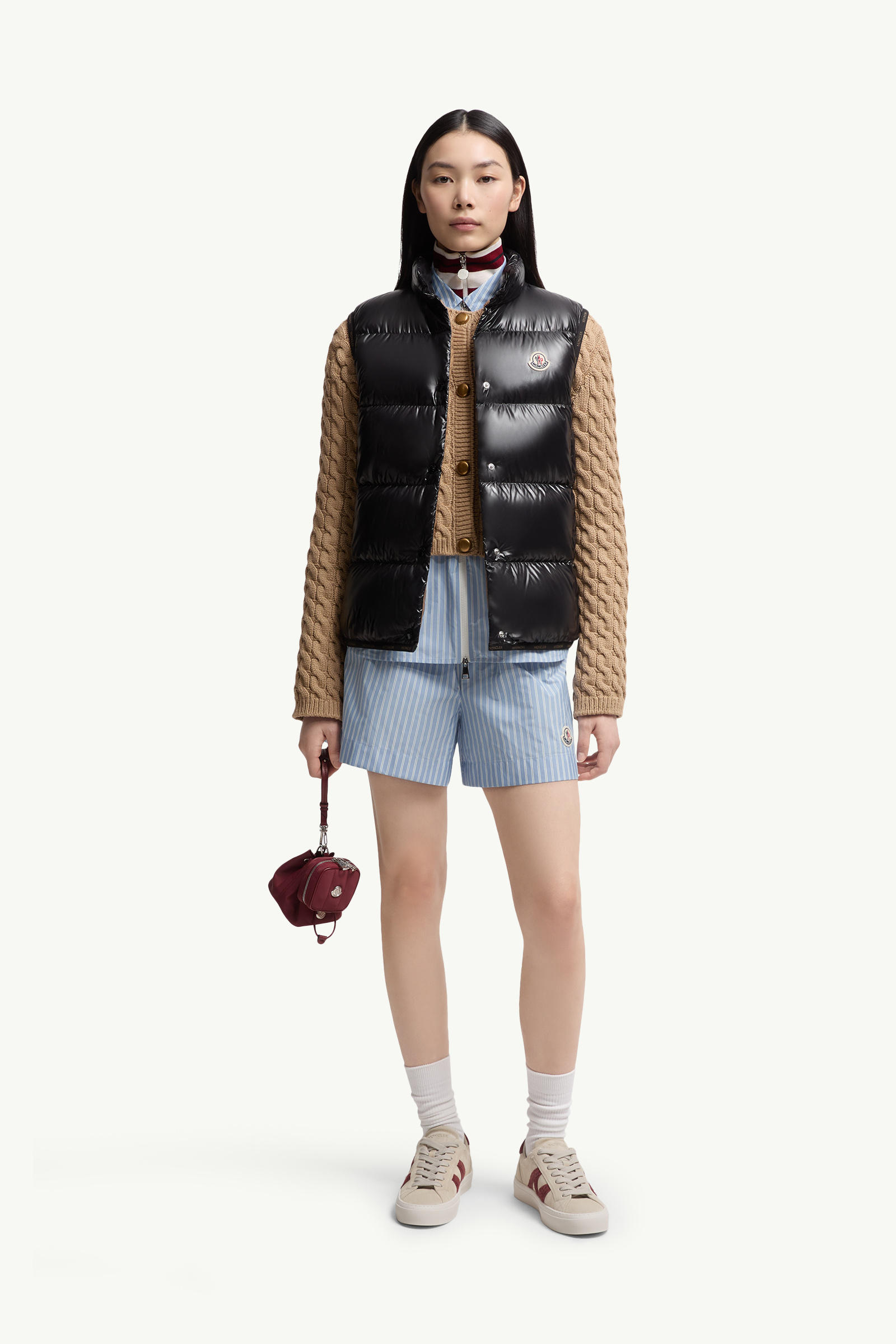 Badia Down Gilet Women Black Moncler 0