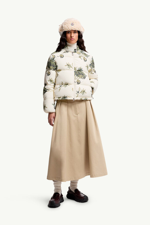 Doudoune courte Nasso Femmes Blanc & Vert Moncler 0