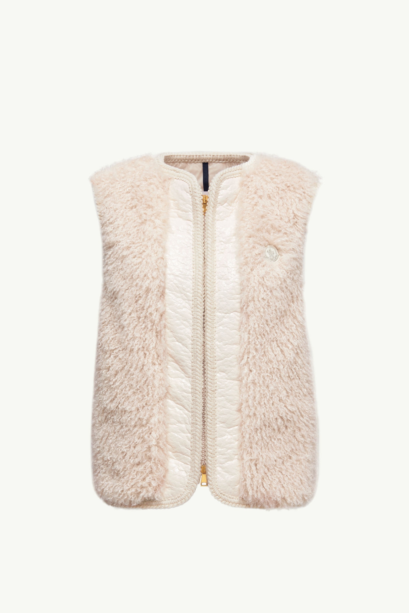 Tournel wattierte Teddy-Weste Damen Hellbeige Moncler 2