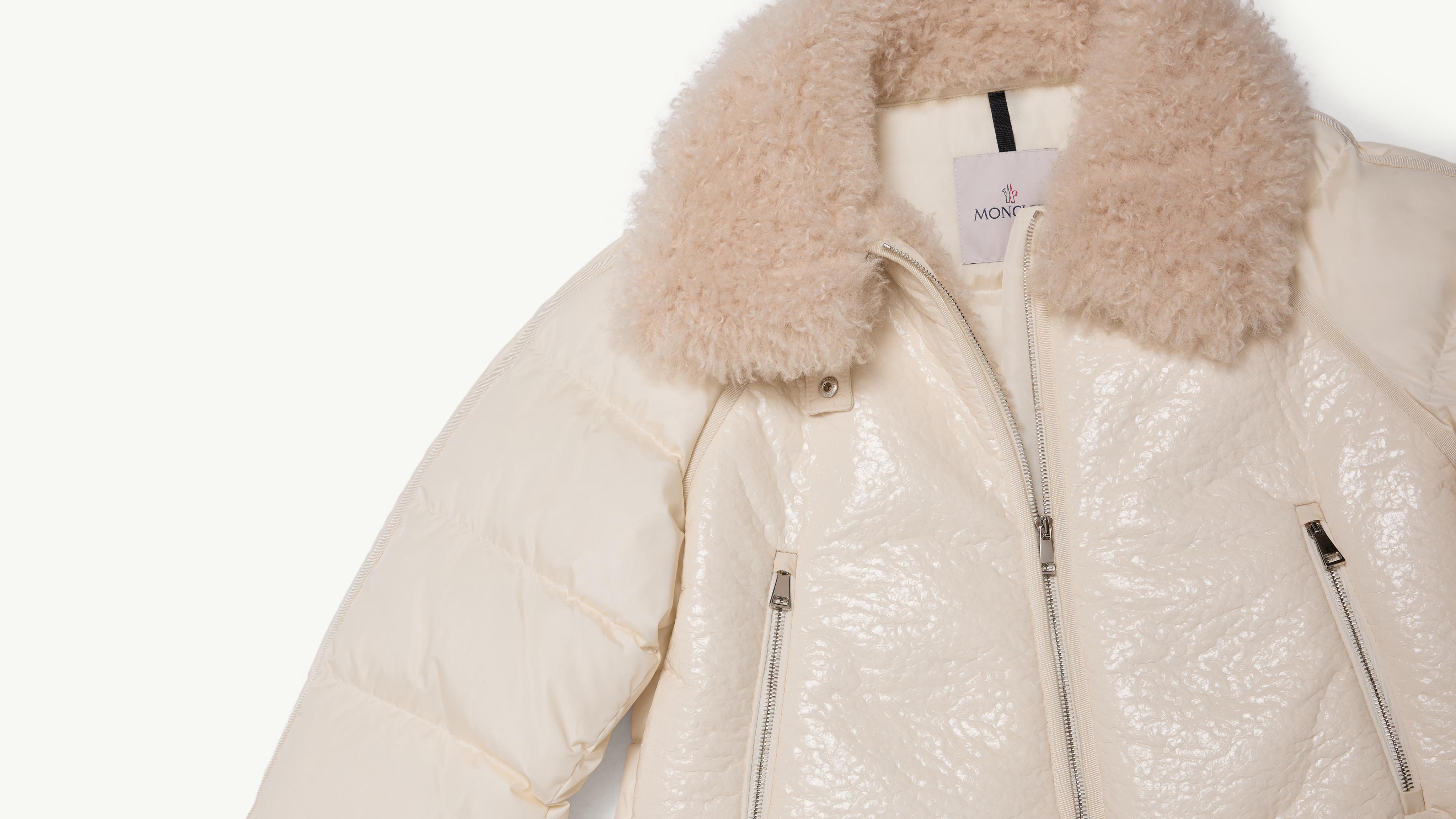 ホワイトアイボリー Rubrouk ショートダウンジャケット : ショート