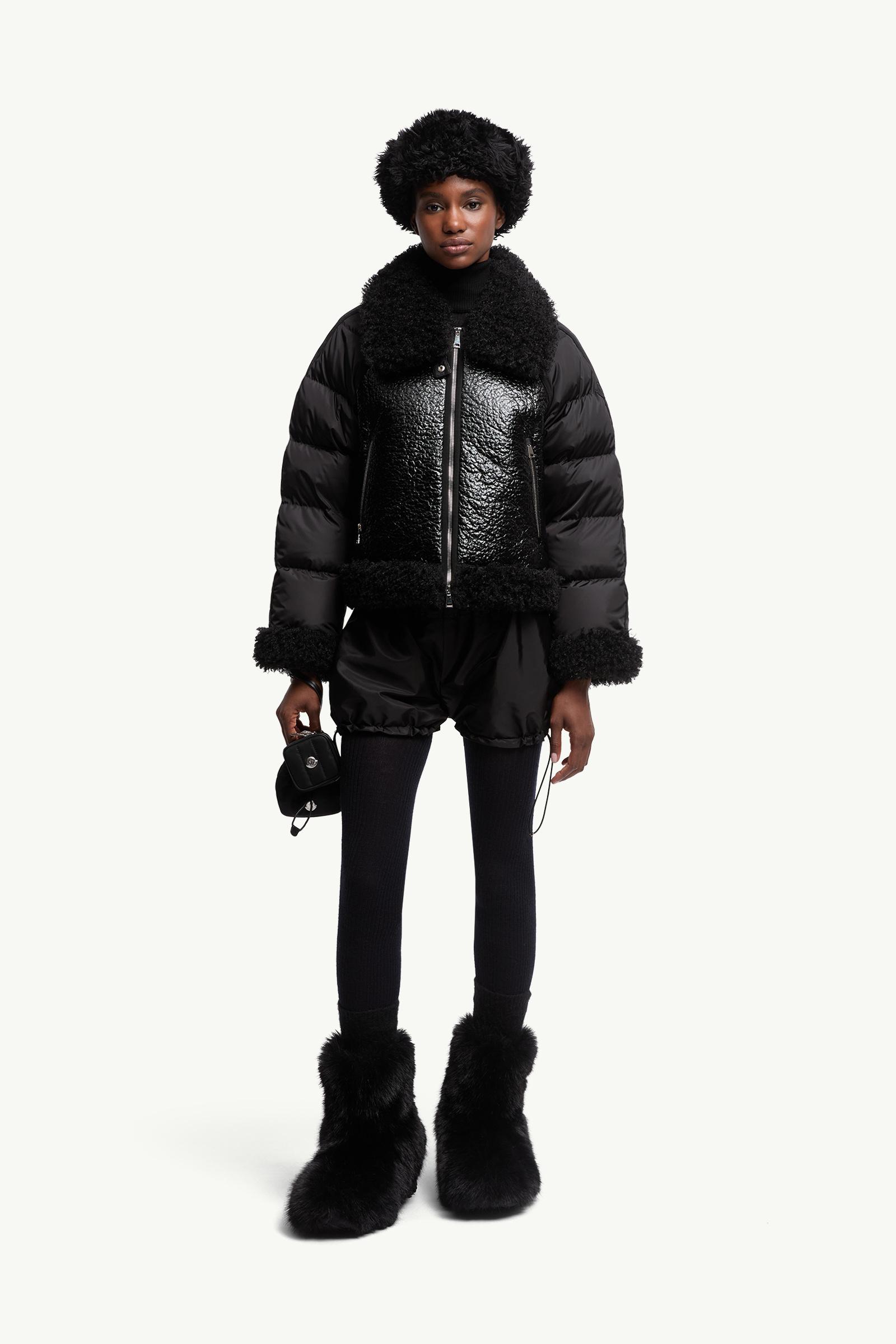 Rubrouk Teddy-Trimmed Short Down Jacket