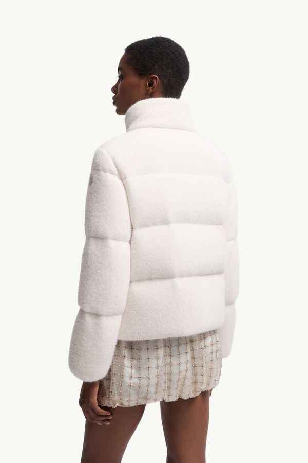 Doudoune courte Mornas Femmes Blanc Ivoire Moncler 4