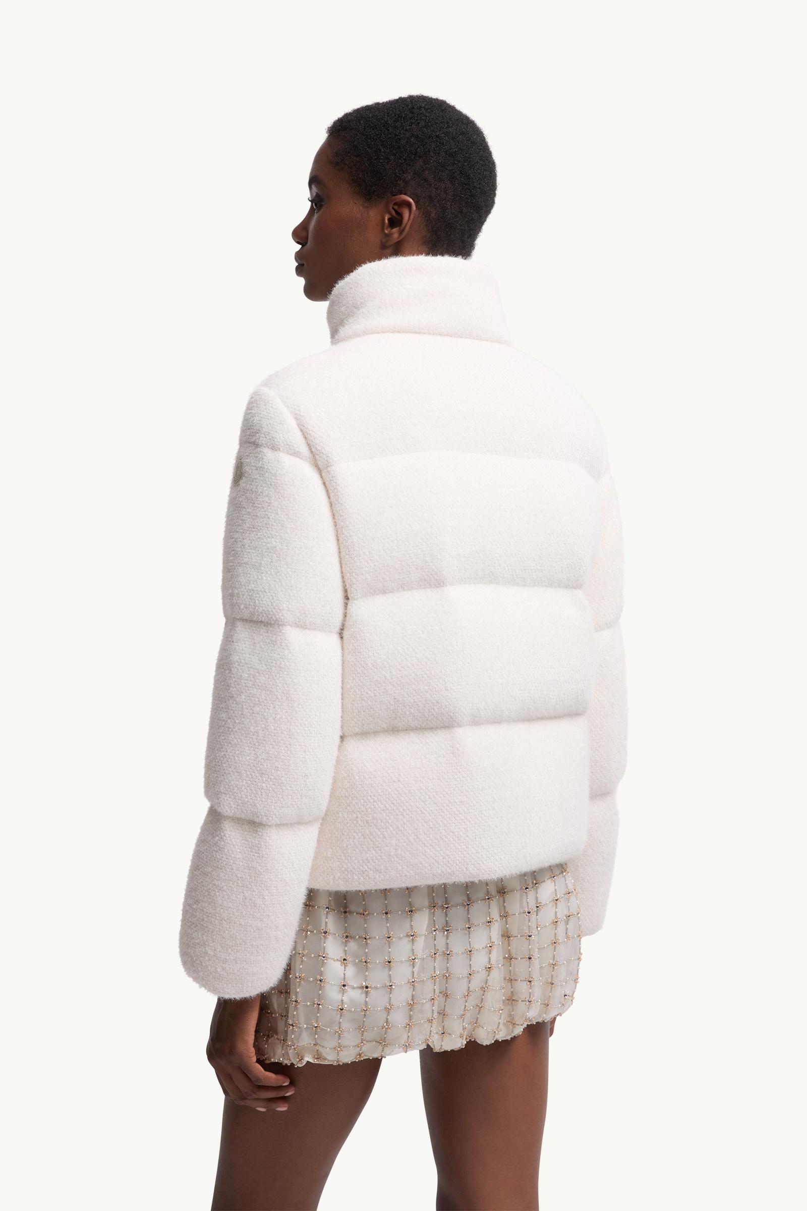 White Ivory Mornas Short Down Jacket - Short Down Jackets for
