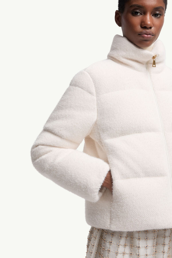 Doudoune courte Mornas Femmes Blanc Ivoire Moncler 5