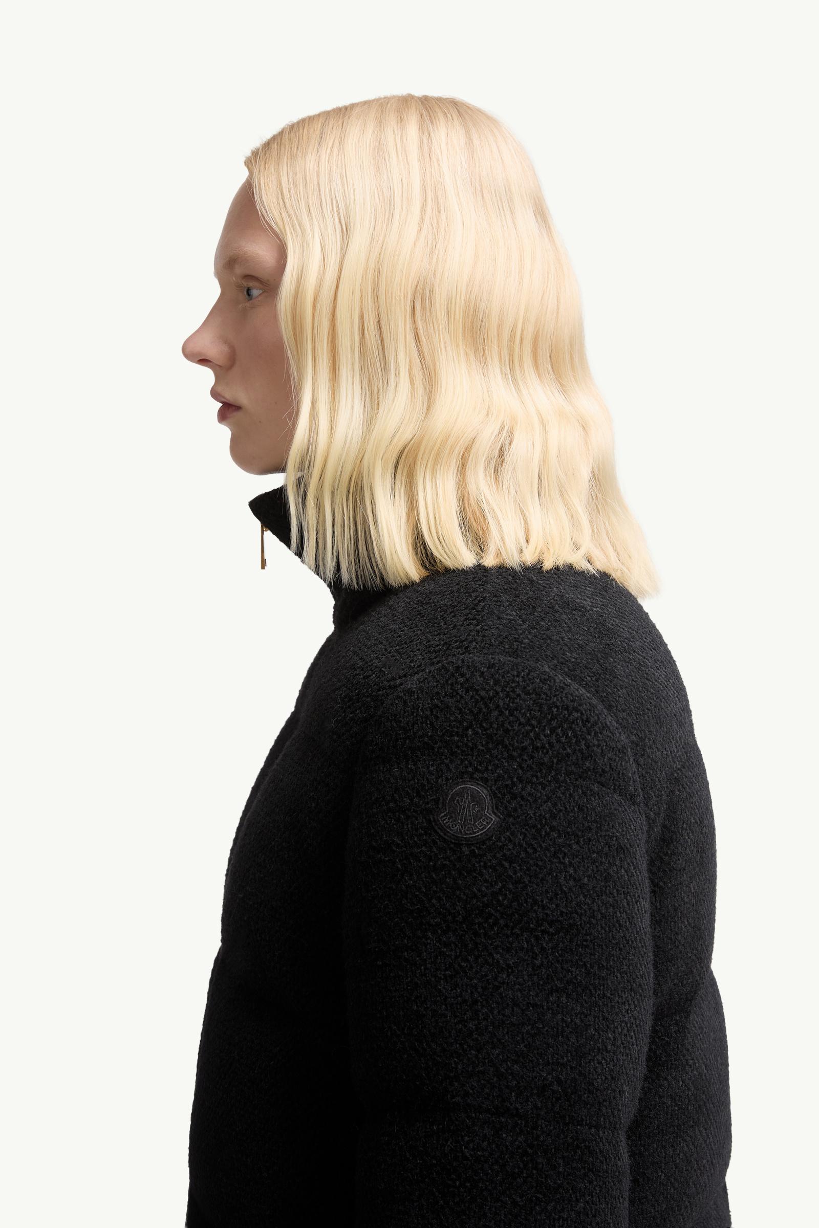 Mornas Short Down Jacket Women Black Moncler 1
