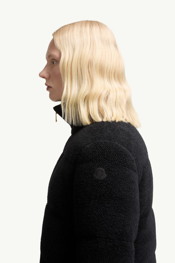 Mornas Short Down Jacket Women Black Moncler 1