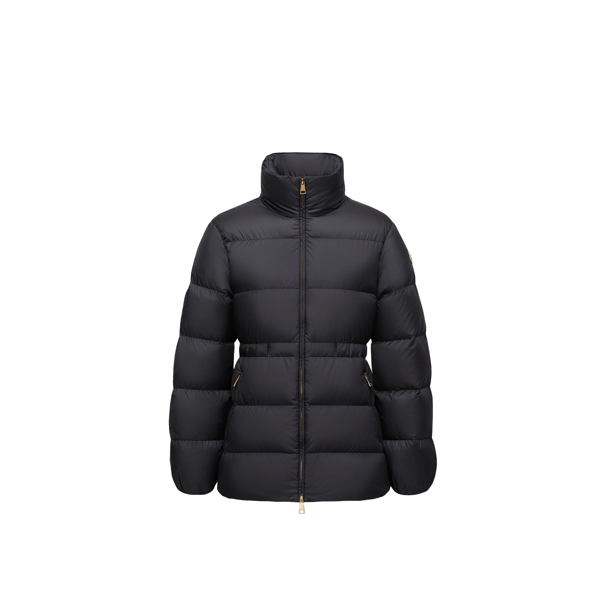 Moncler   Brossette Short Down Jacket for Women in Black, Size: 4