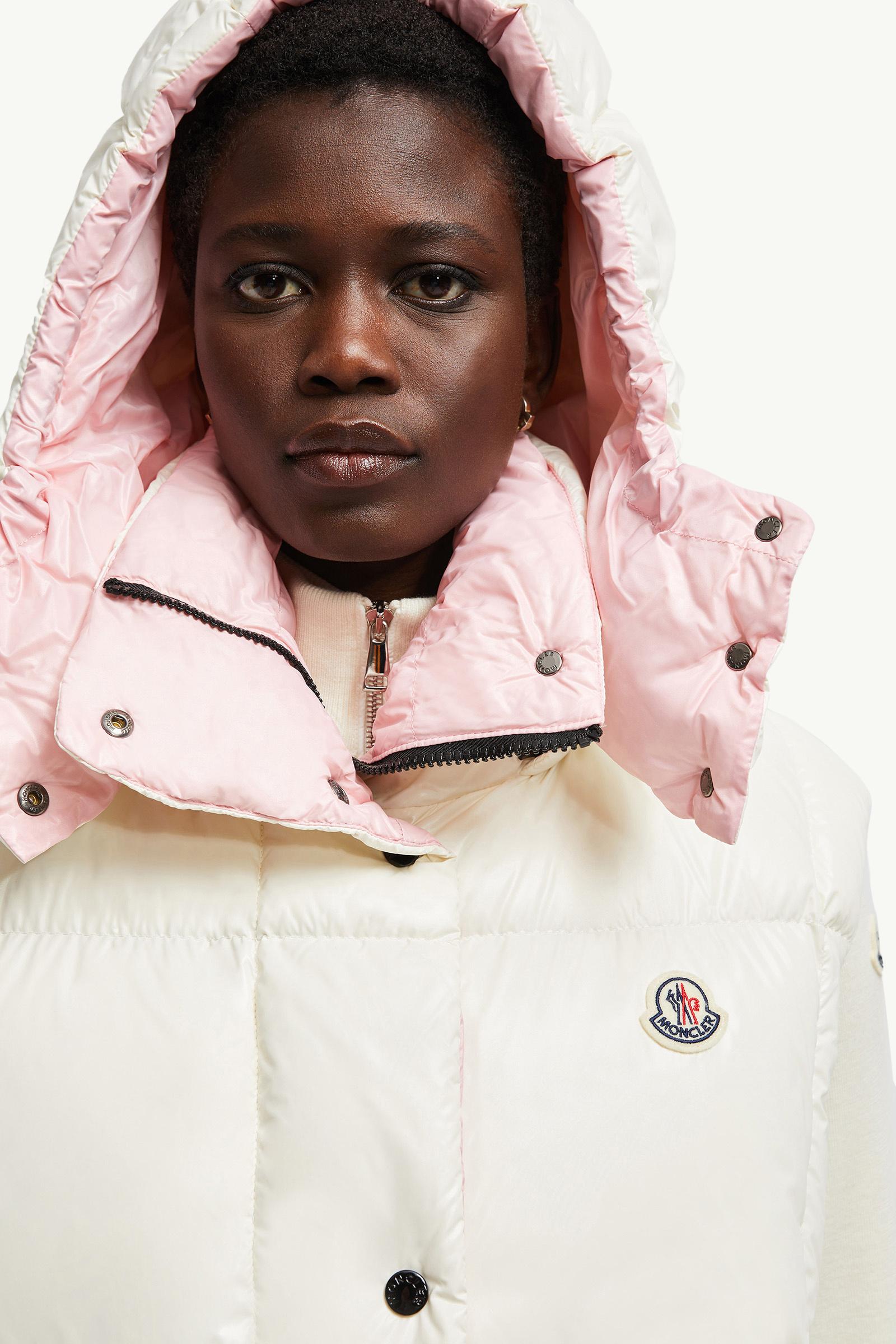 Luzule Hooded Down Gilet Women White Moncler 1