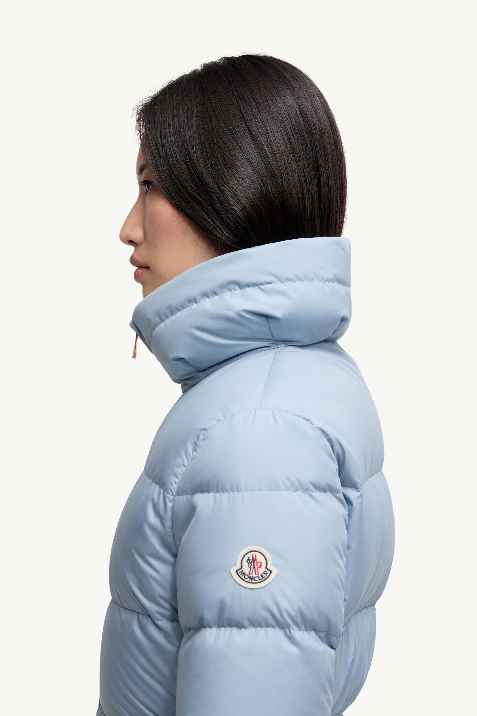 Dourbe Short Down Jacket Women Light Blue Moncler 1