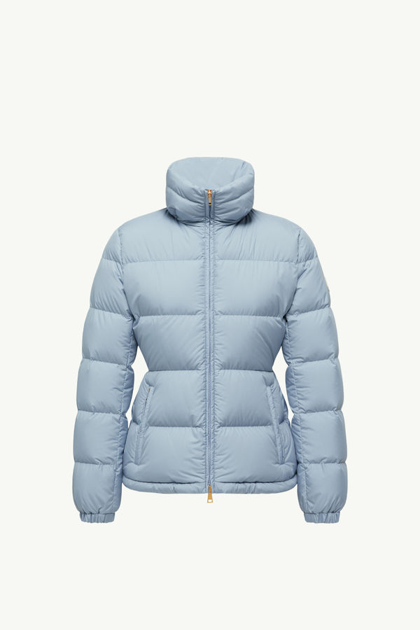 Dourbe Short Down Jacket Women Light Blue Moncler 2