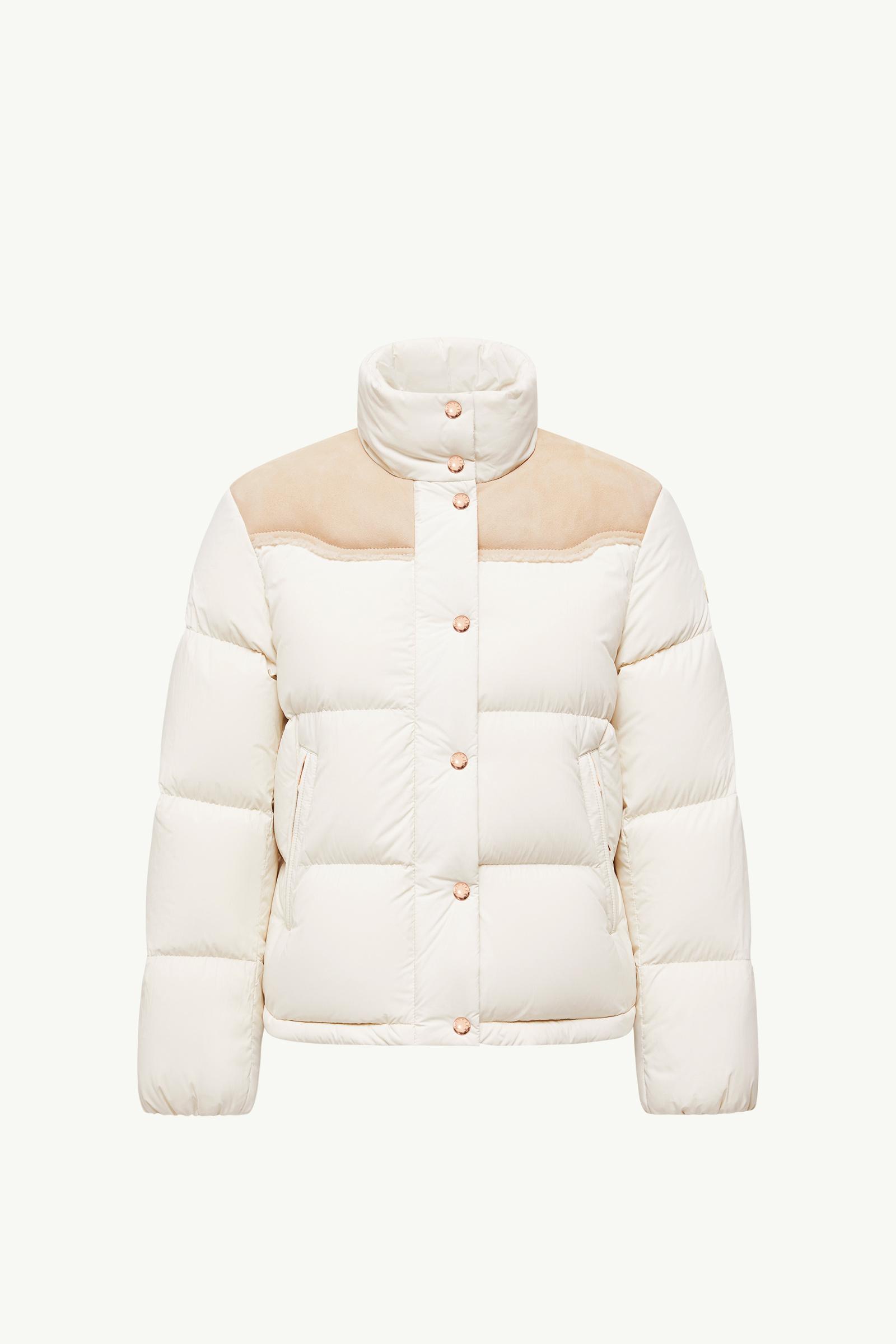 Angelys Suede-Trimmed Short Down Jacket_findInBoutique_image