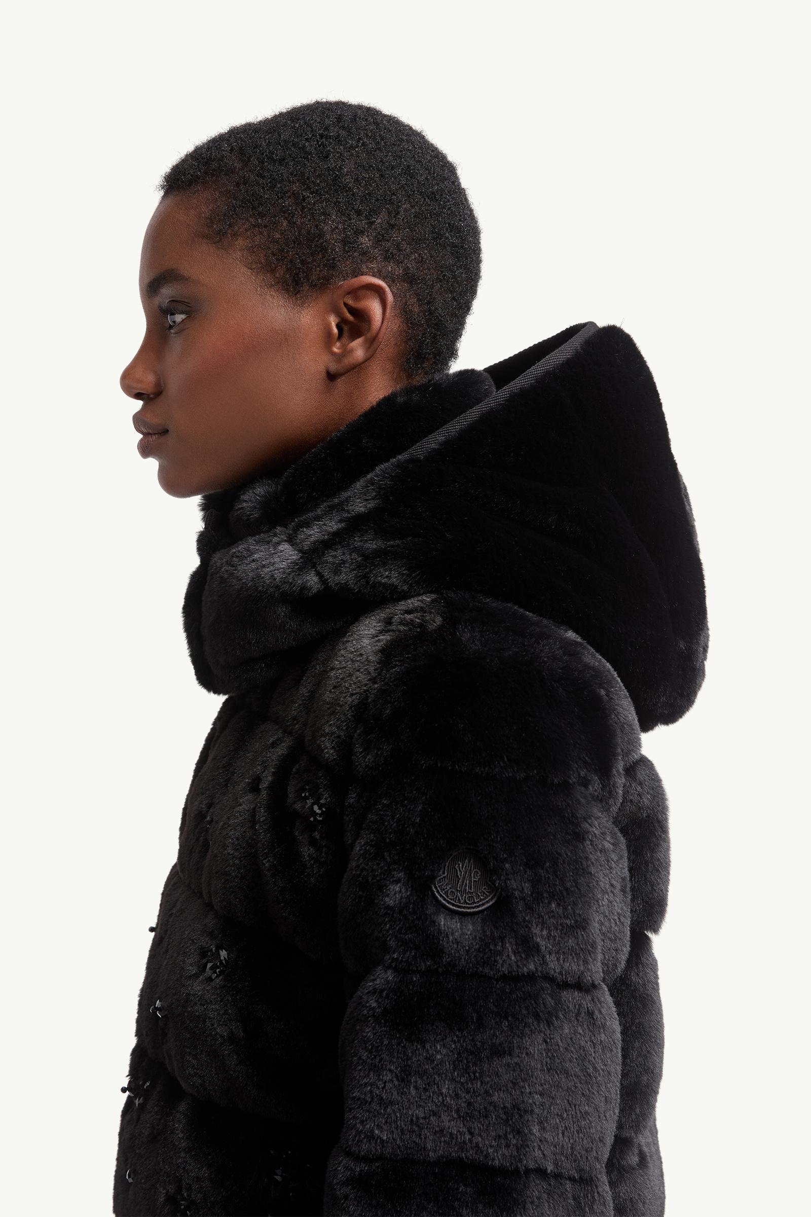 Andronne ショートダウンジャケット レディース ブラック Moncler 1