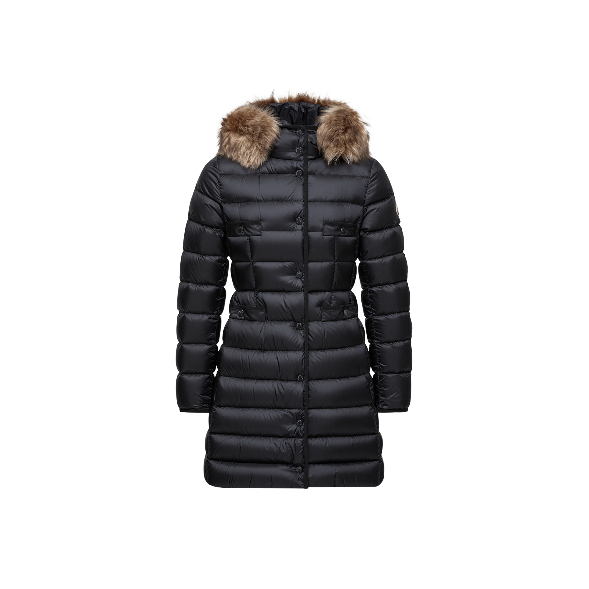 MONCLER COLLECTION Hirmafur Hooded Shearling Down Jacket - Black - Size 5