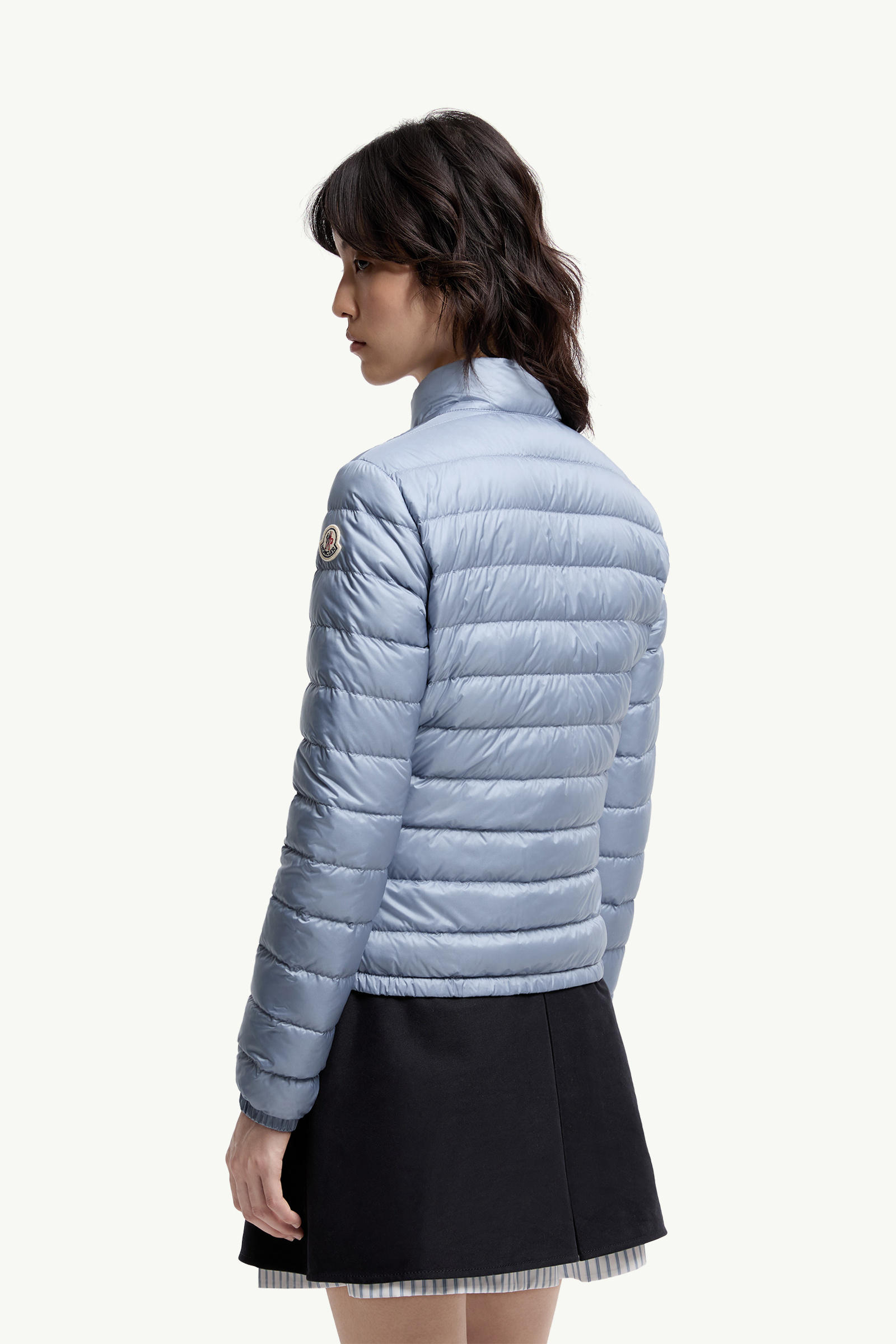 Lans可收納式短身羽絨外套 女士 淺藍色 Moncler 4