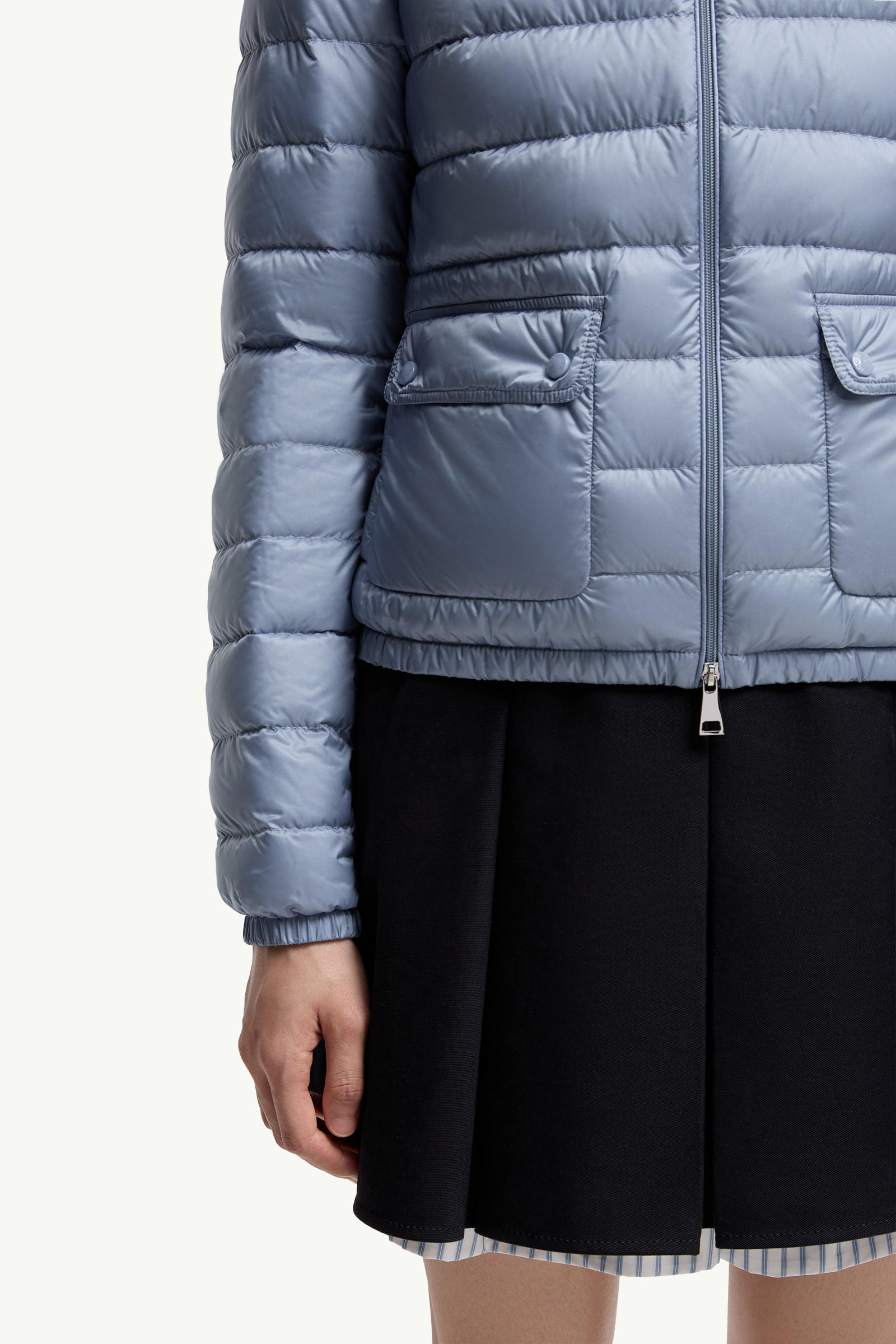 Lans可收納式短身羽絨外套 女士 淺藍色 Moncler 5