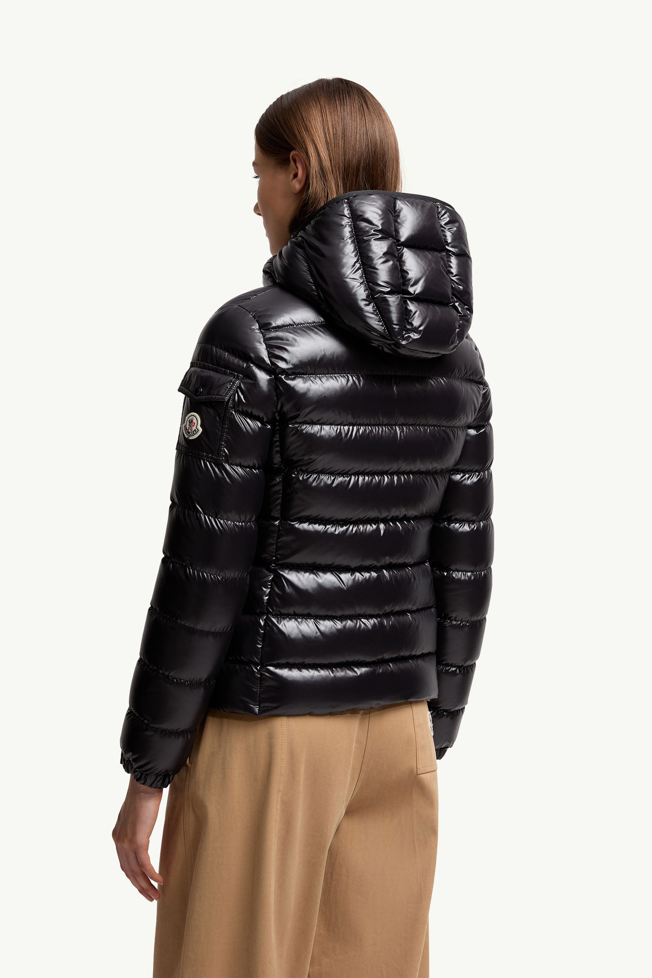 Plumífero corto con capucha Bady Mujer Negro Moncler 4