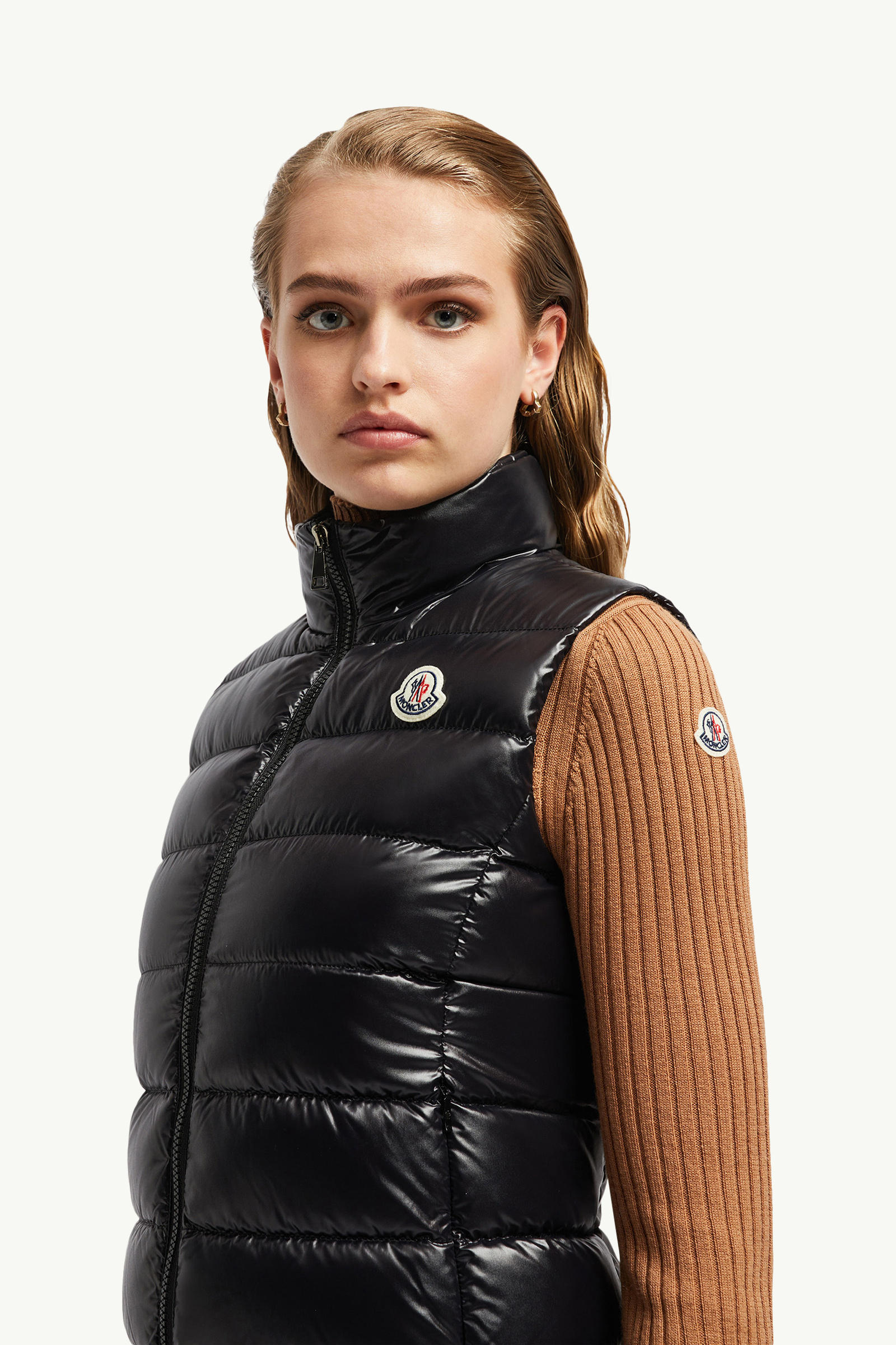 Ghany Down Gilet Women Black Moncler 1