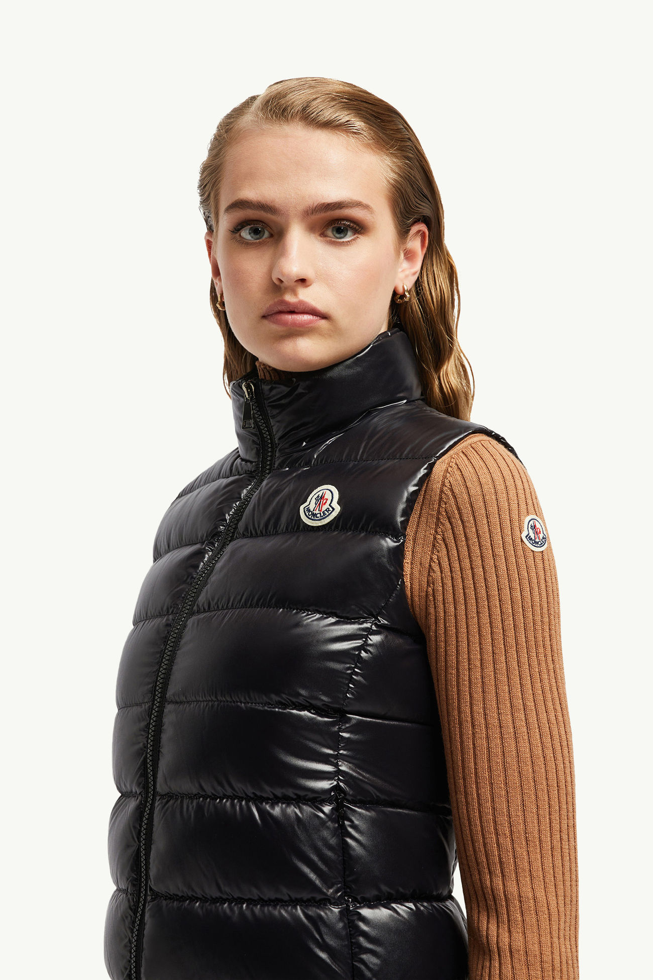 Chaleco plumífero Ghany Mujer Negro Moncler 1
