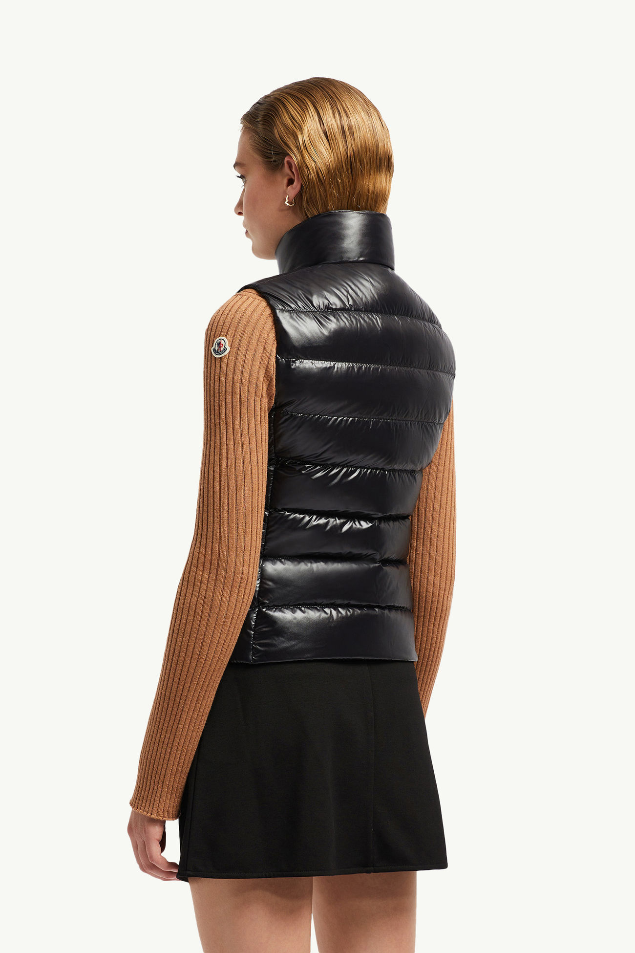 Ghany Down Vest Women Black Moncler 4