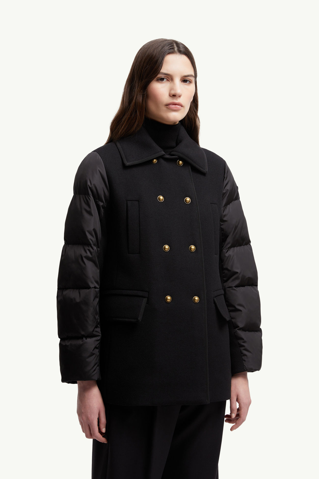 Plumífero de lana Chaillo Mujer Negro Moncler 3
