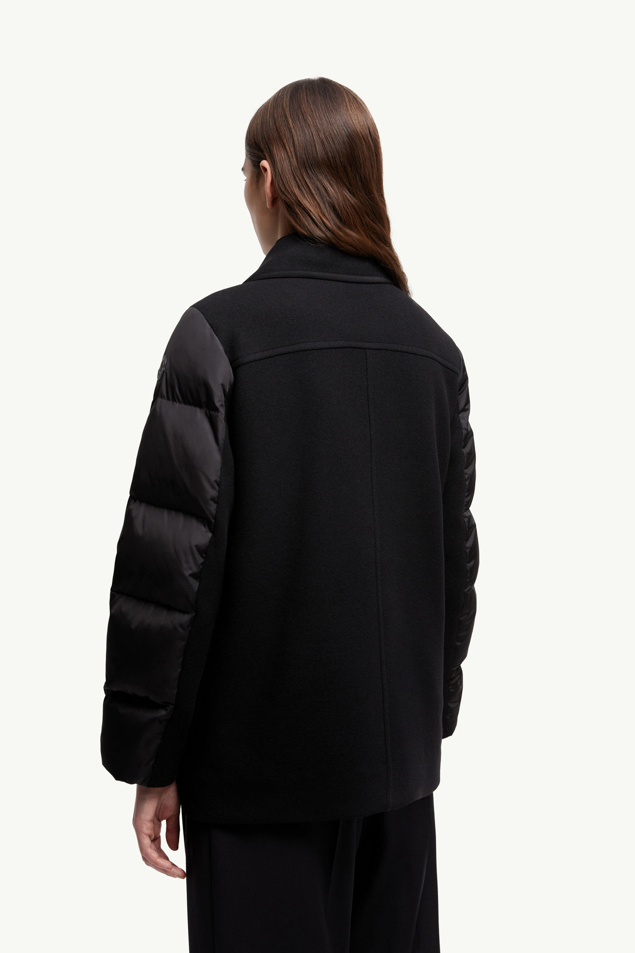 Chaillo Wool Down Coat Women Black Moncler 4