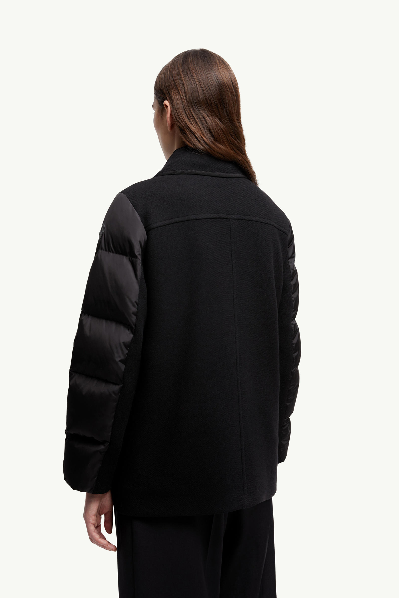 Chaillo Wool Down Coat Women Black Moncler 4