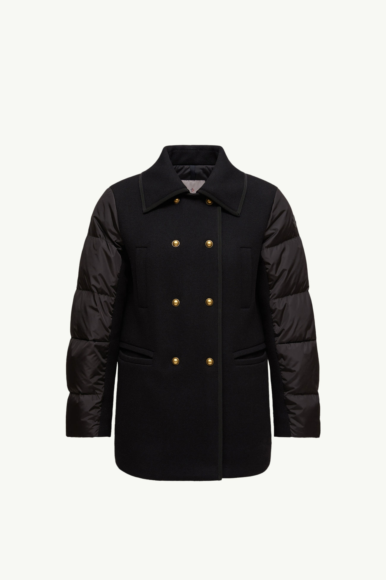Chaillo Wool Down Coat Women Black Moncler 2