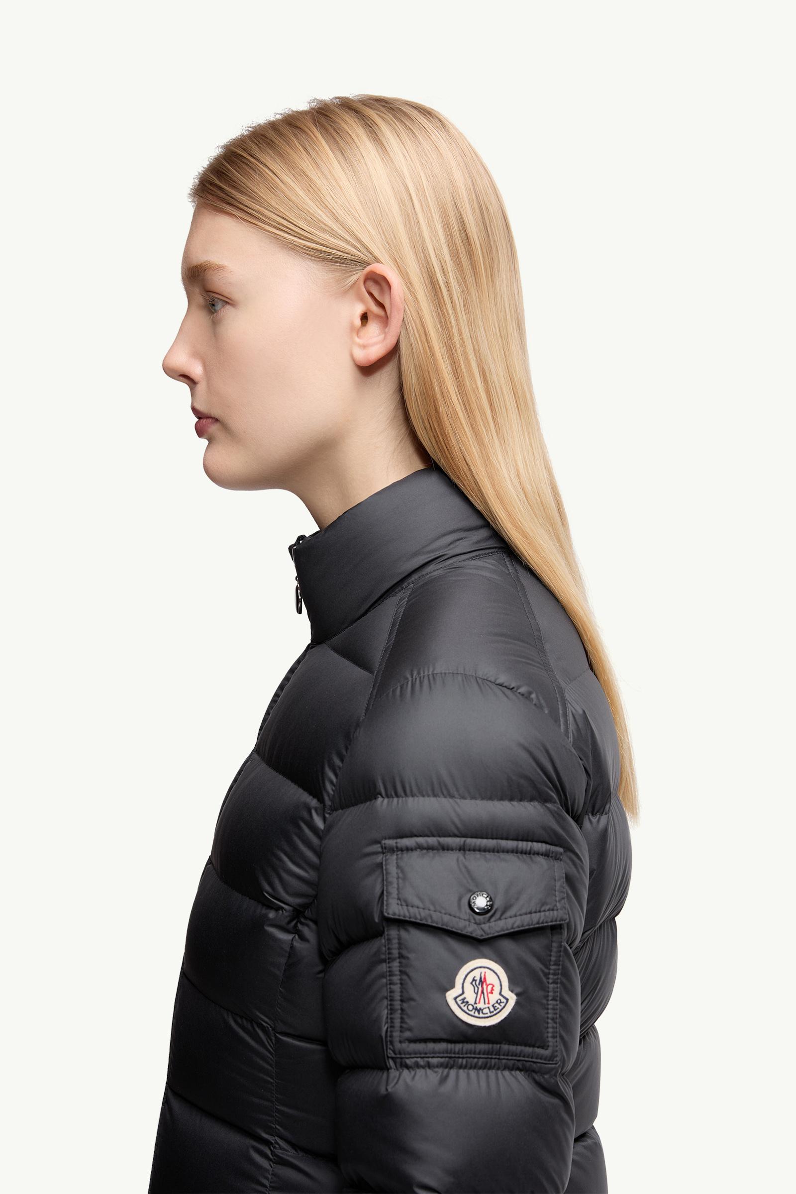 Igesse Mid-Length Down Jacket Women Black Moncler 1