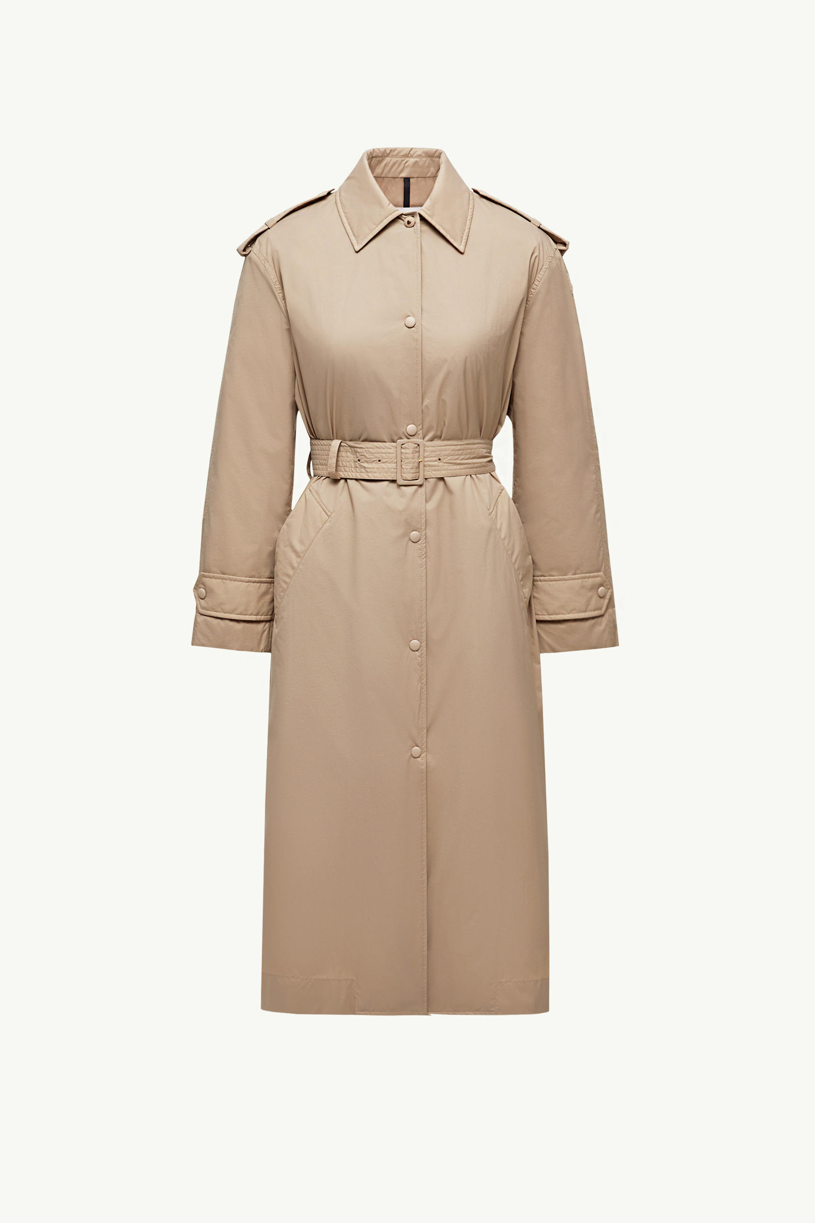 Yevre Down Trench Women Beige Moncler 2