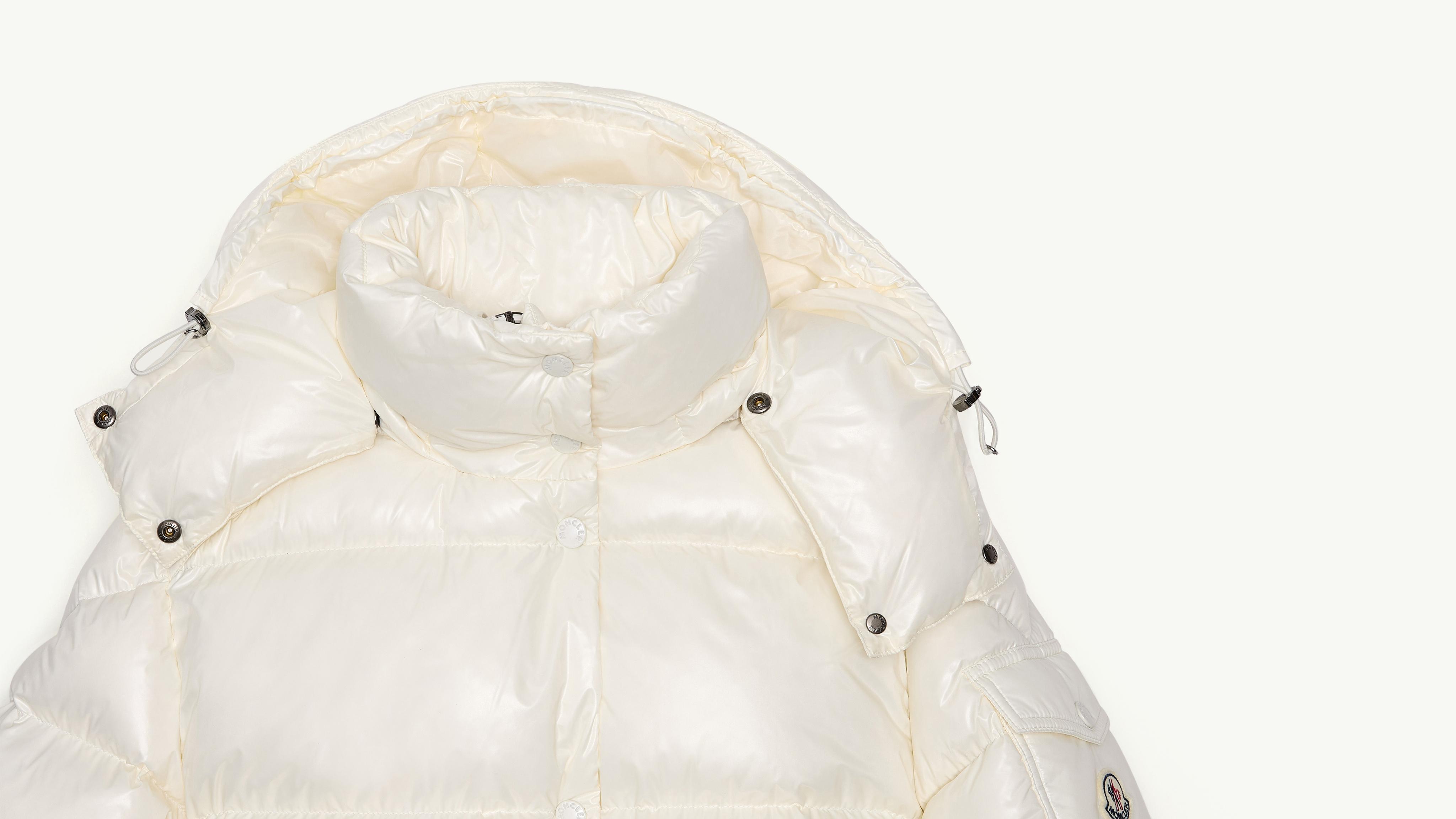 ホワイト Cavettaz ロングダウンジャケット : ロングジャケット