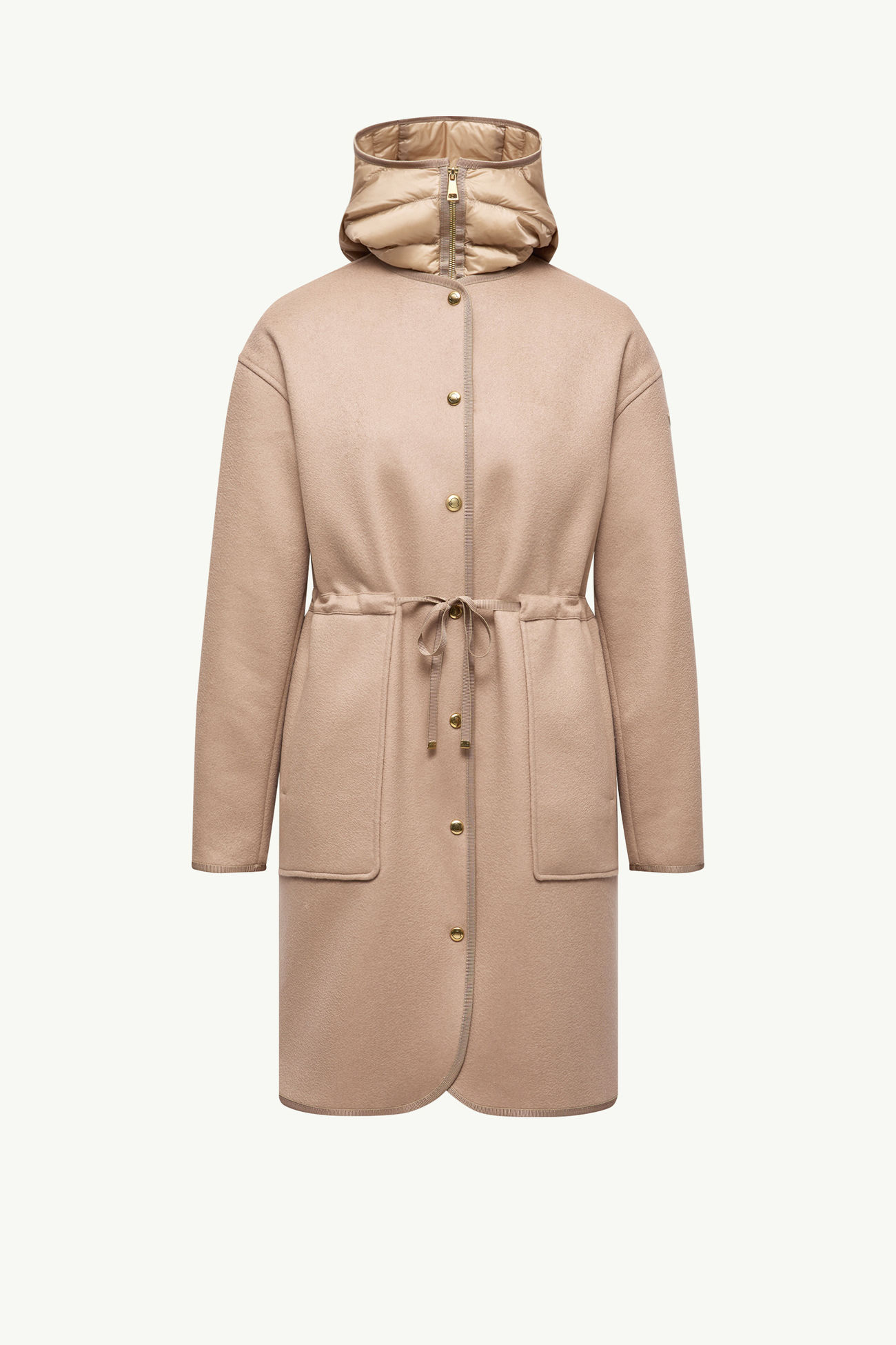 Bonreposse三合一羊毛羊絨長身羽絨外套 女士 淺米色 Moncler 2