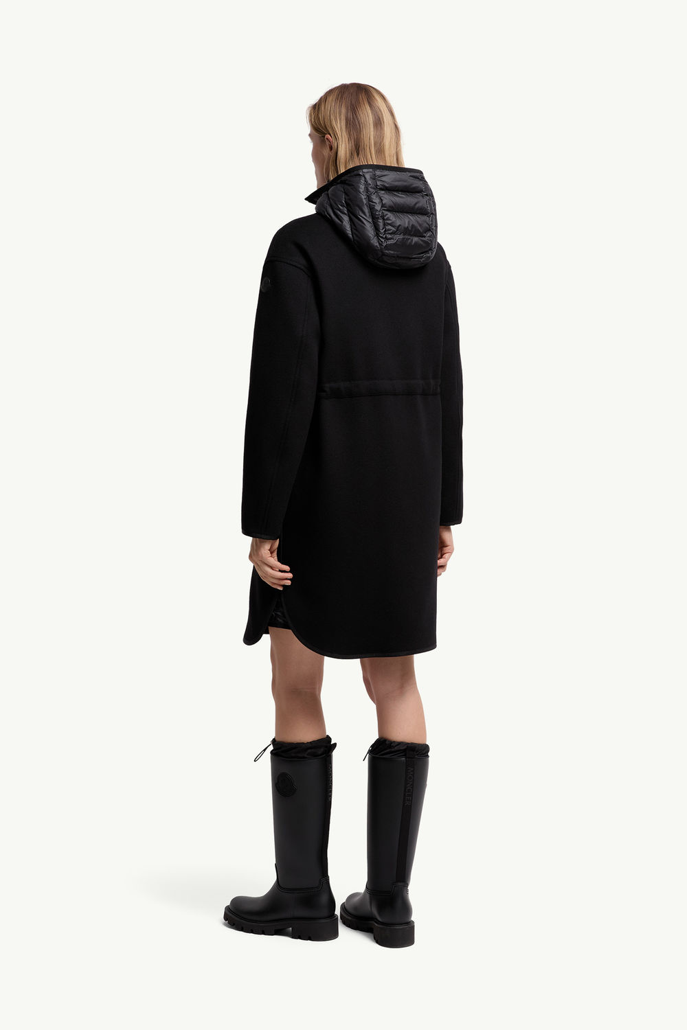 Bonreposse女士三合一羊毛和羊绒长款羽绒夹克外套 女士 黑色 Moncler 4