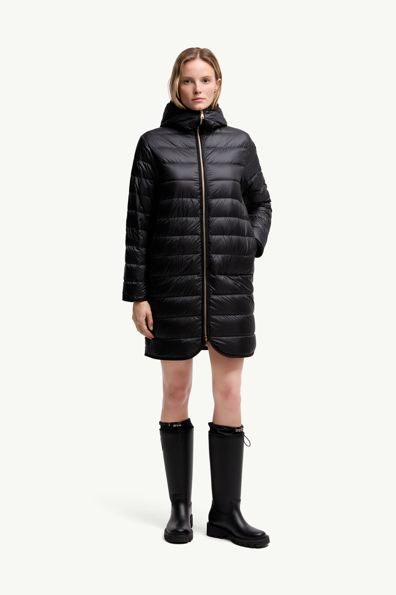 Bonreposse女士三合一羊毛和羊绒长款羽绒夹克外套 女士 黑色 Moncler 5