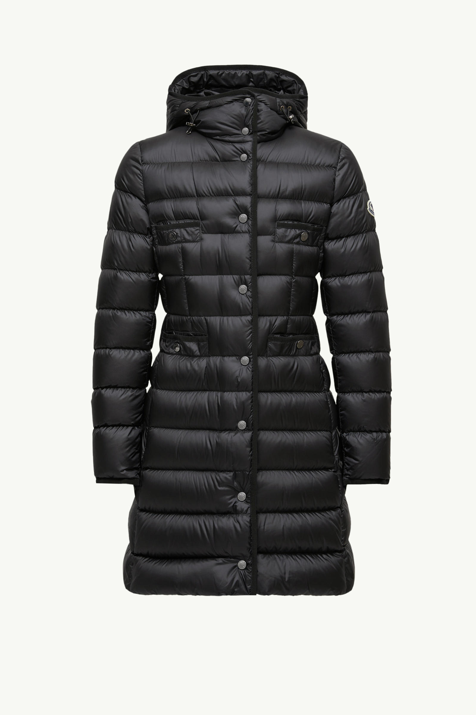 Hirma連帽長身羽絨外套 女士 黑色 Moncler 2