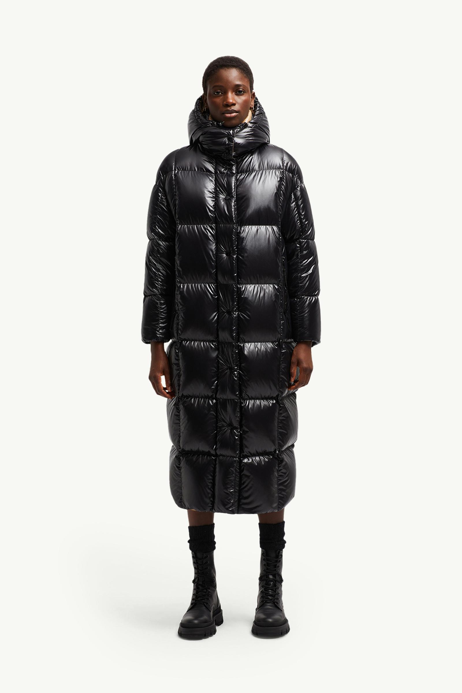 Parnaiba Hooded Long Down Jacket 関税込 Black Parnaiba Hooded Long Down Jacket - Long Jackets