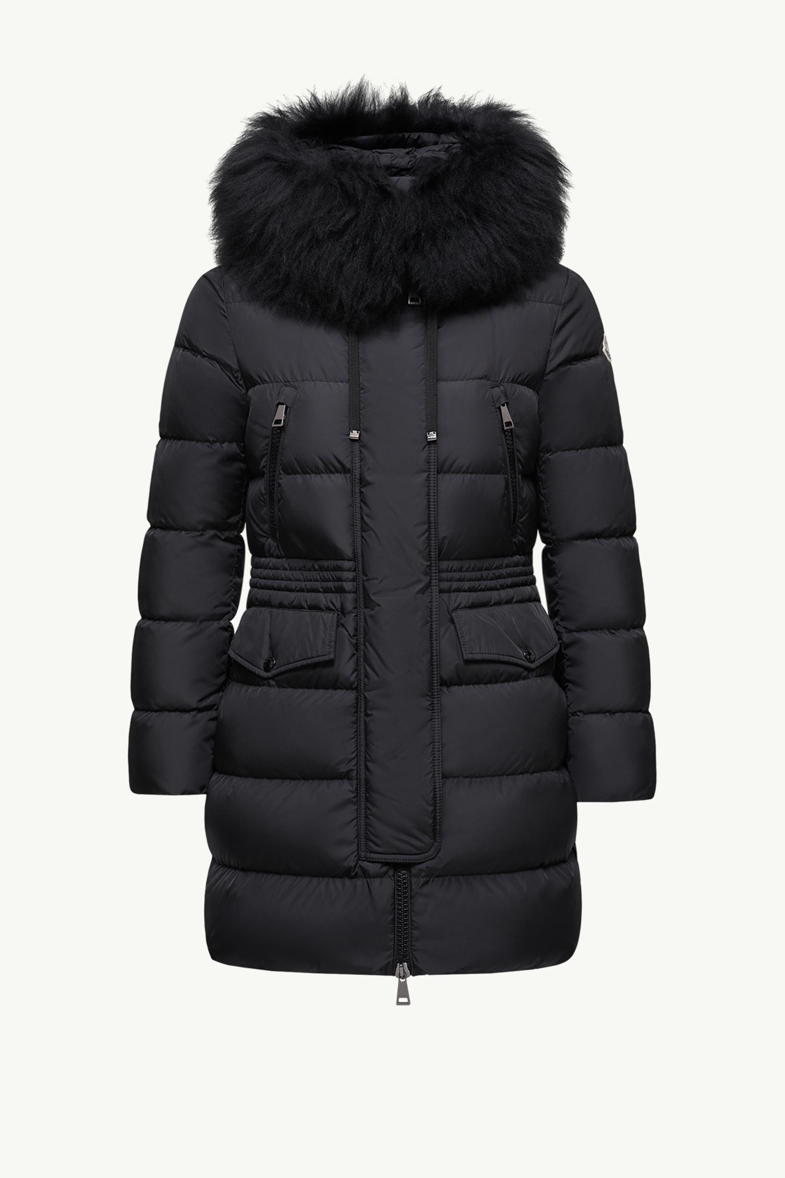 Doudoune longue à capuche bordée de shearling Aphroti_findInBoutique_image