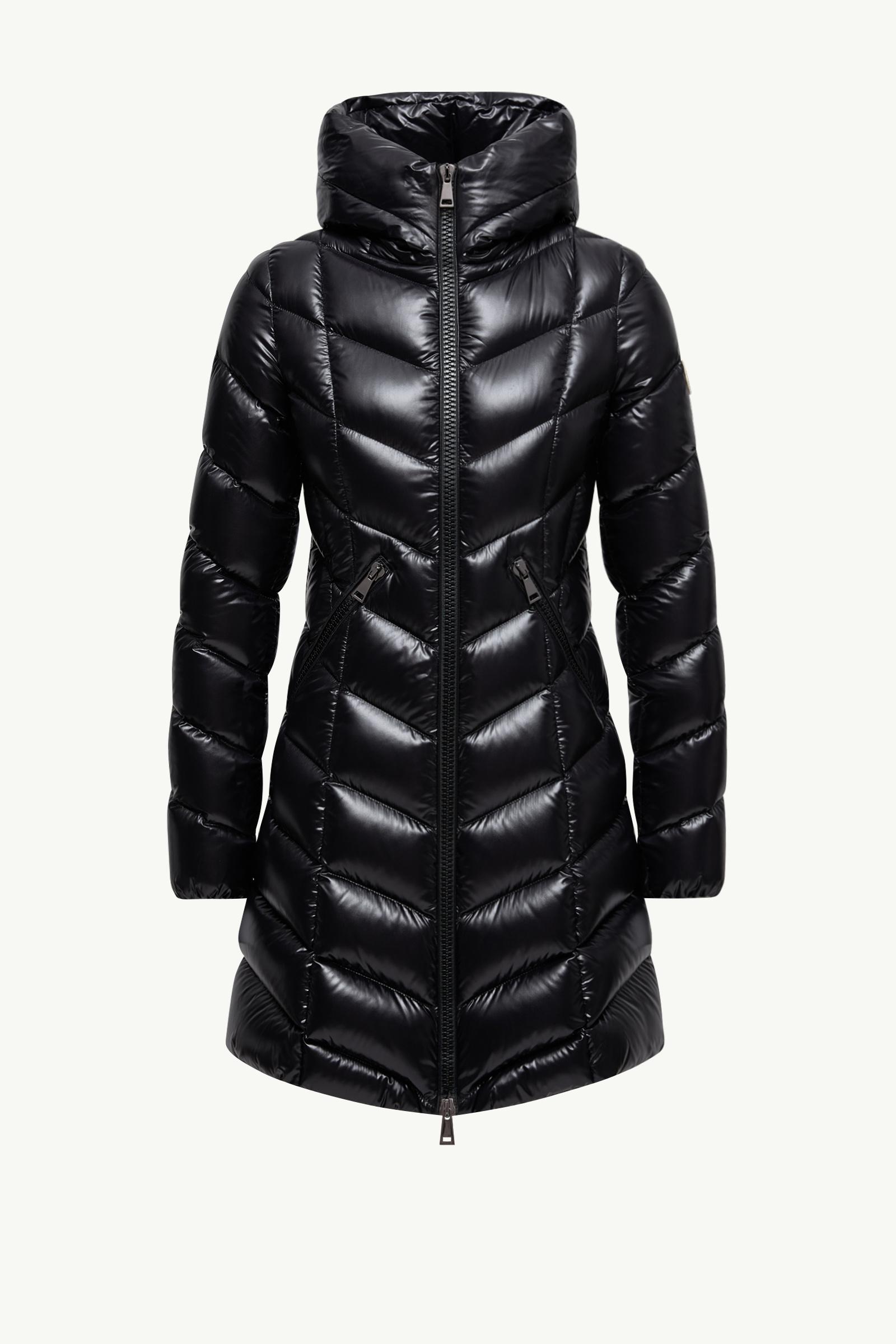 ブラック Marus ロングダウンジャケット : ロングジャケット＆パーカー