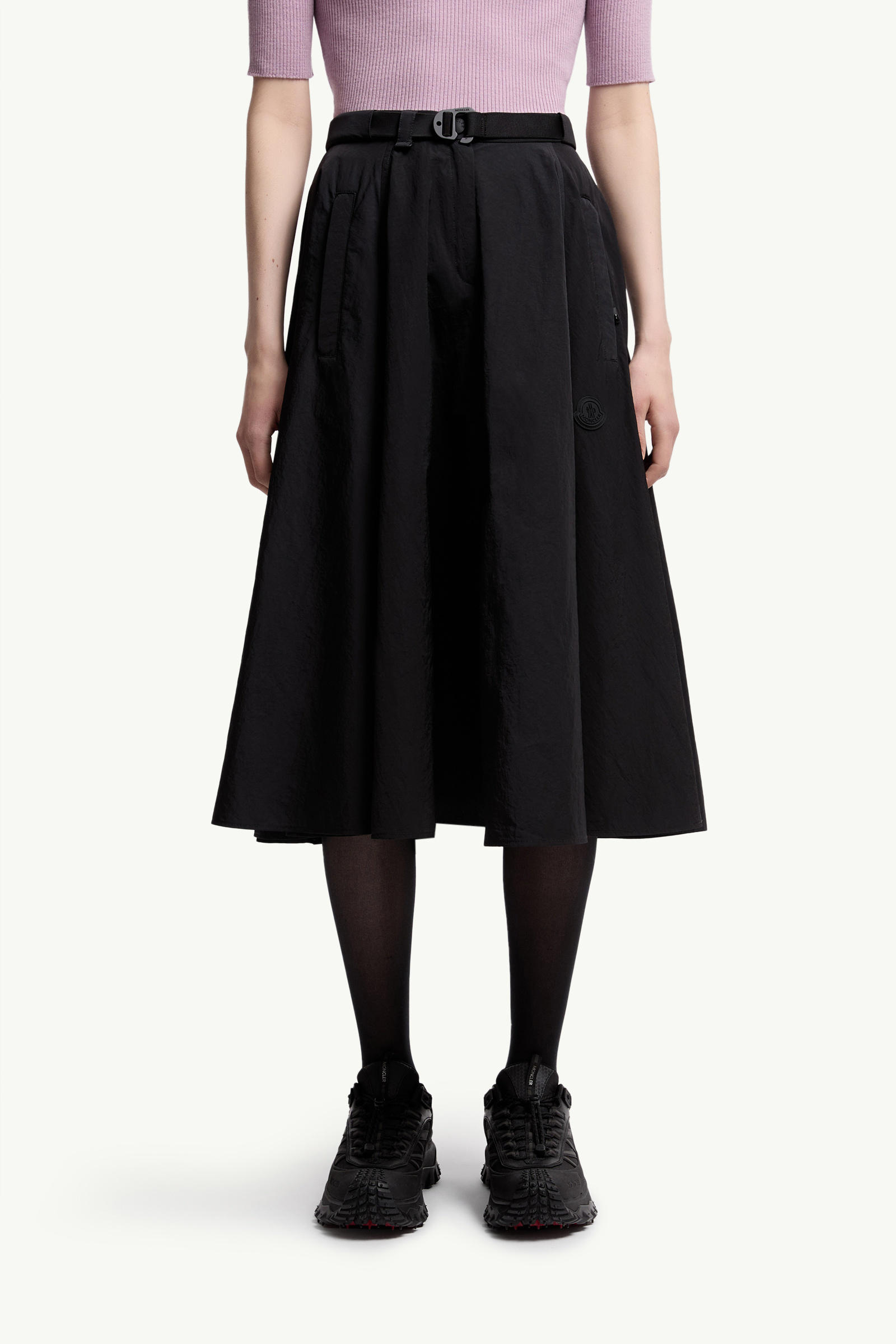 Midi Skirt Women Black Moncler 3
