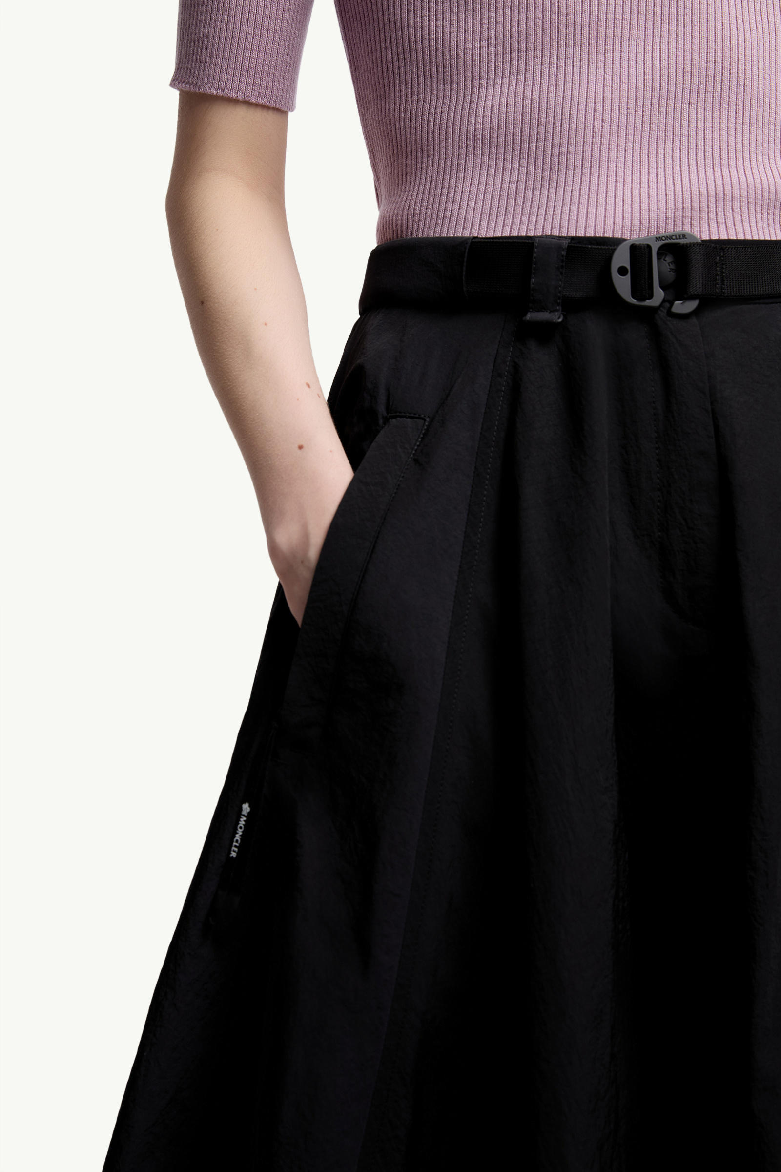 Midi Skirt Women Black Moncler 5