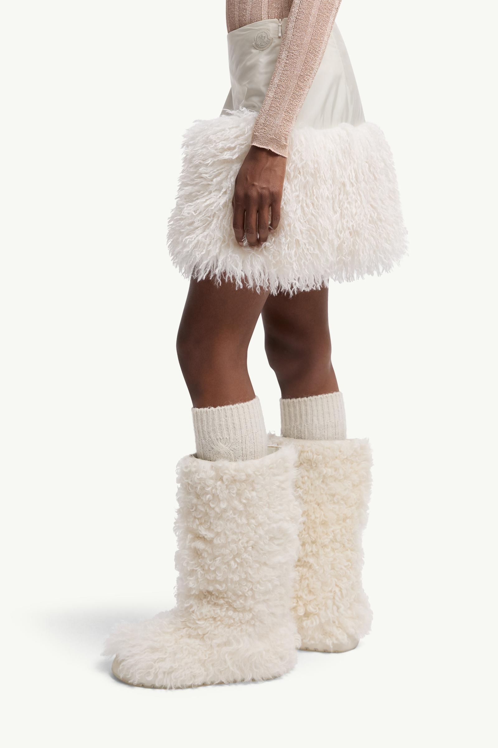 Teddy-trimmed Mini Skirt | Moncler