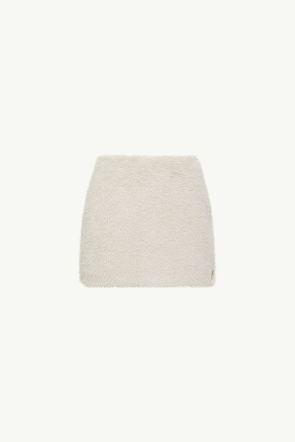 Teddy Minirock Damen Weiß Moncler 2