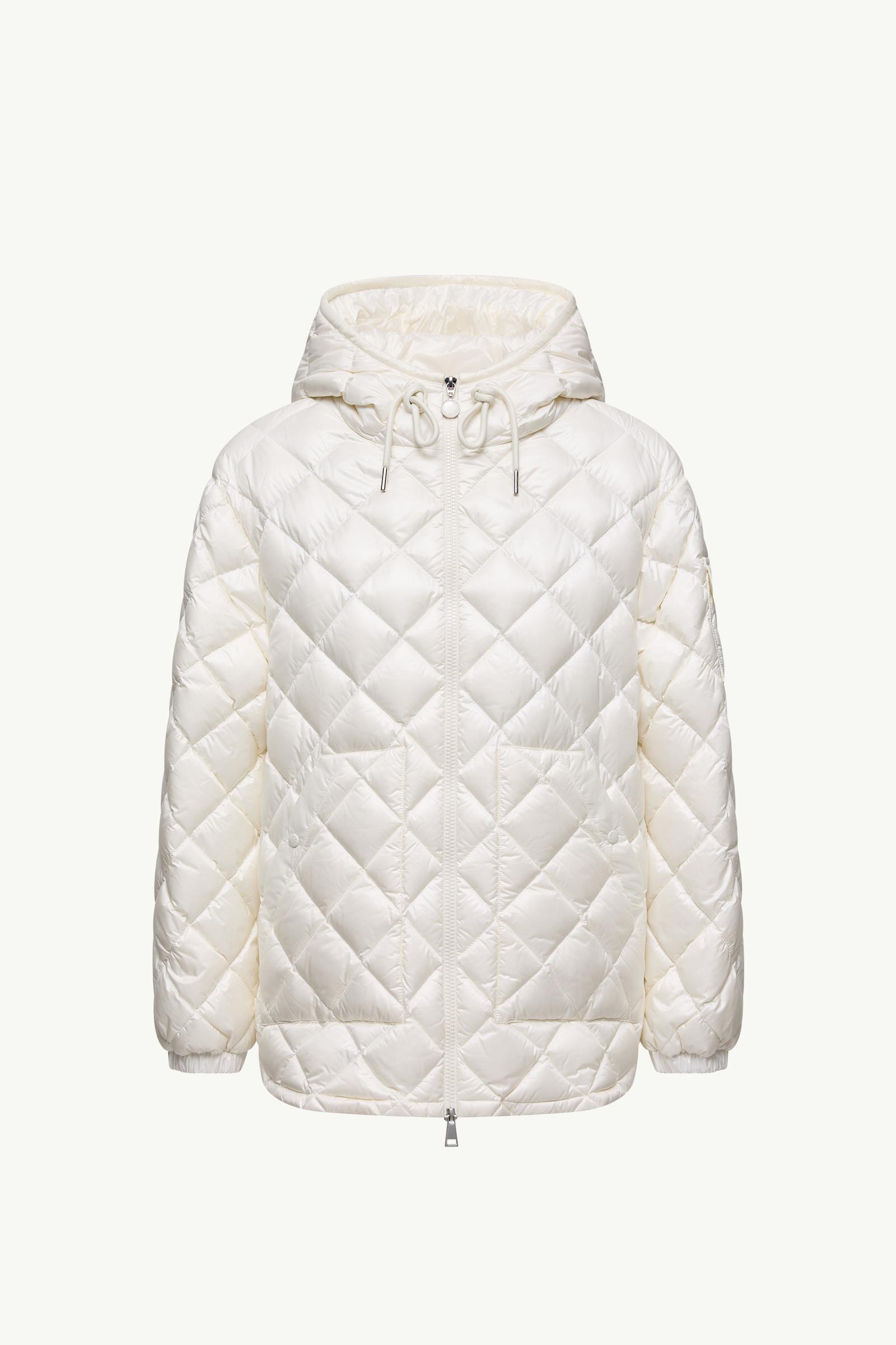 MONCLER ホワイト キルティングジャケット MONCLER - モンクレール MONCLER ライトダウン レディース