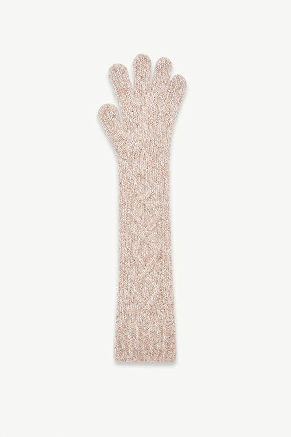 Alpaca Blend Gloves Women Beige Moncler 2