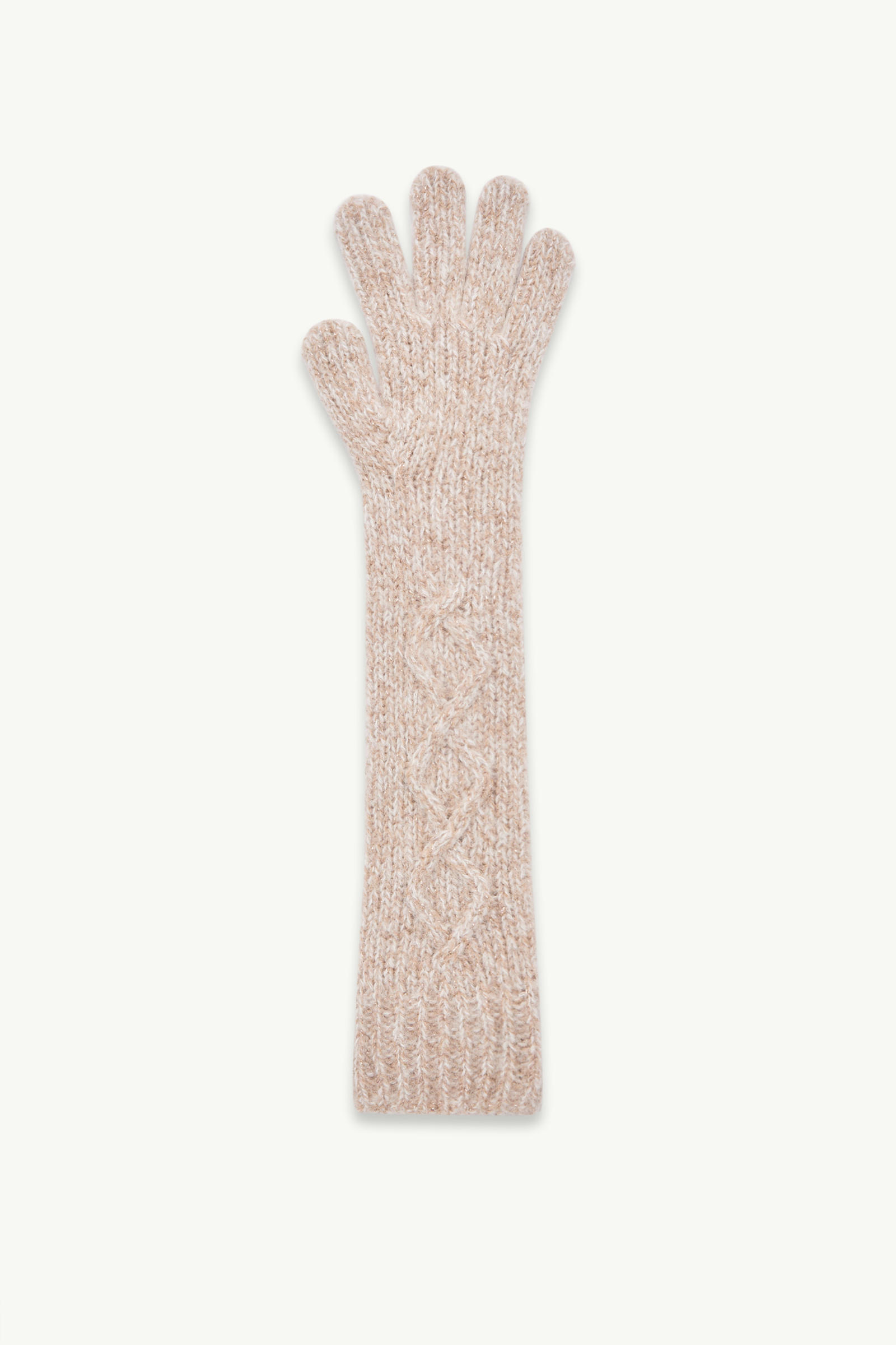 Alpaca Blend Gloves Women Beige Moncler 2