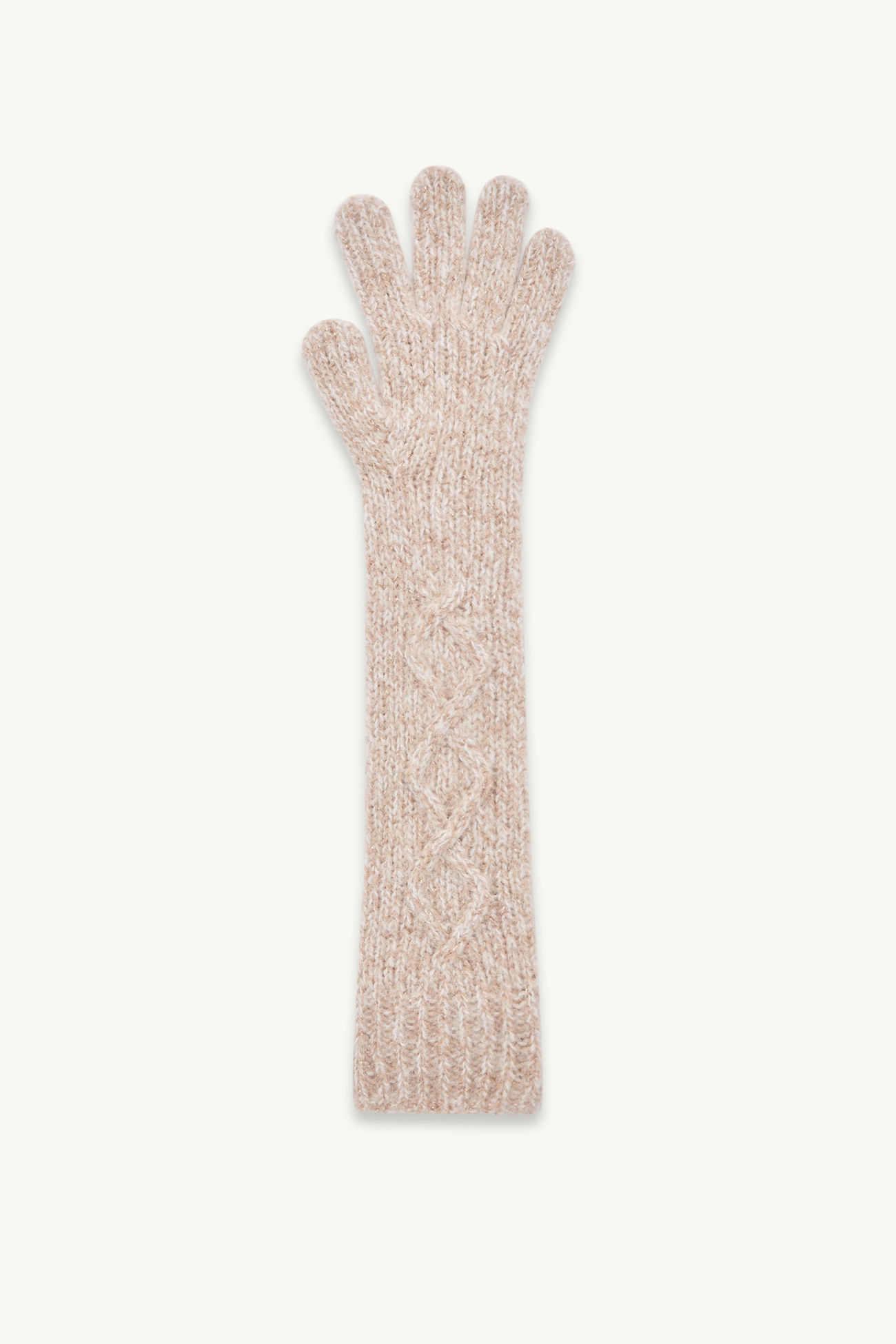 Guantes de mezcla de alpaca Mujer Beige Moncler 2
