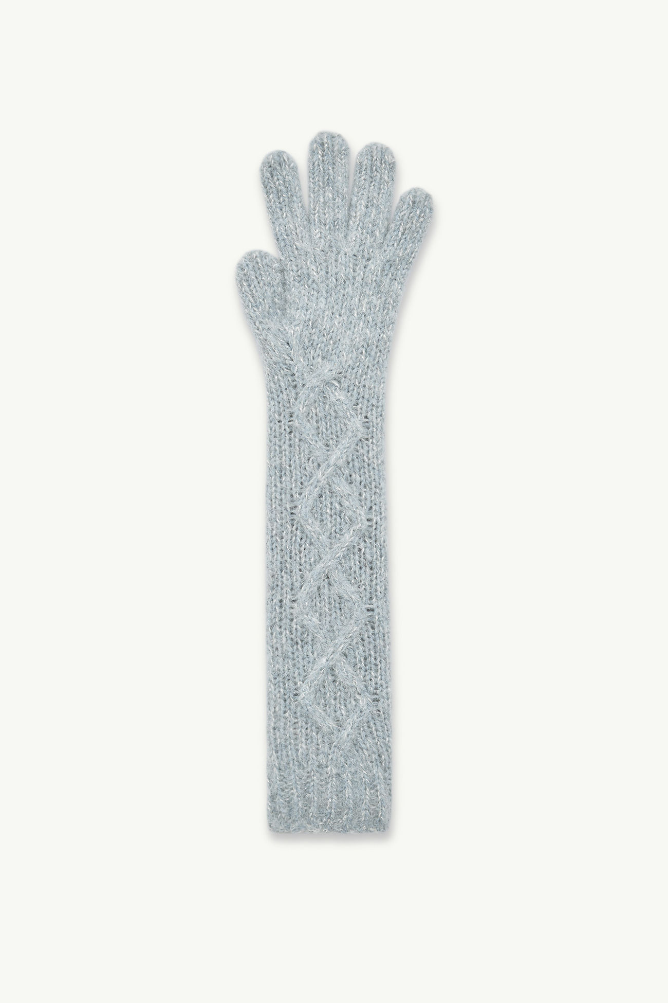 Handschuhe aus Alpakamischung Damen Hellblau Moncler 2