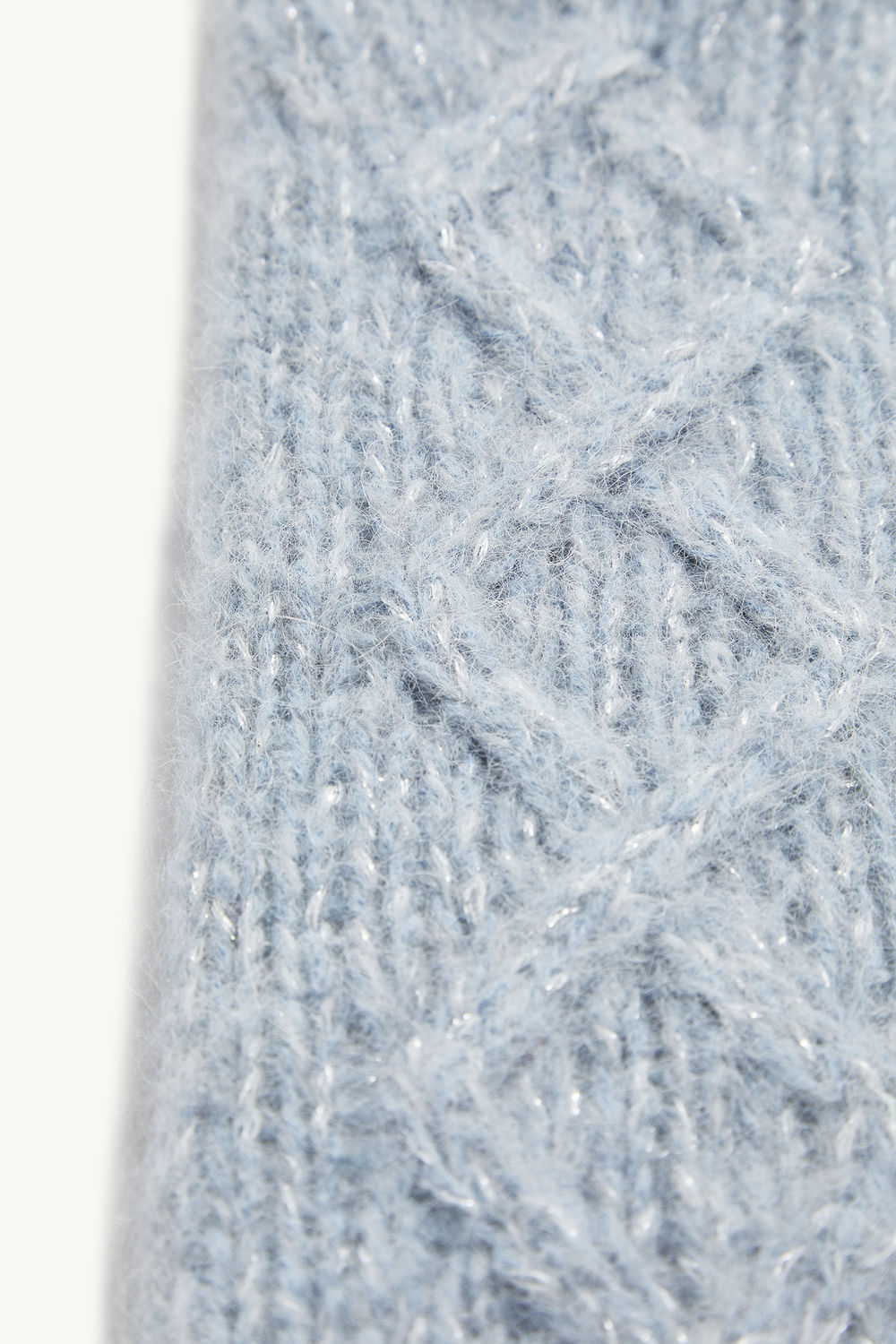 Alpaca Blend Gloves Women Light Blue Moncler 4