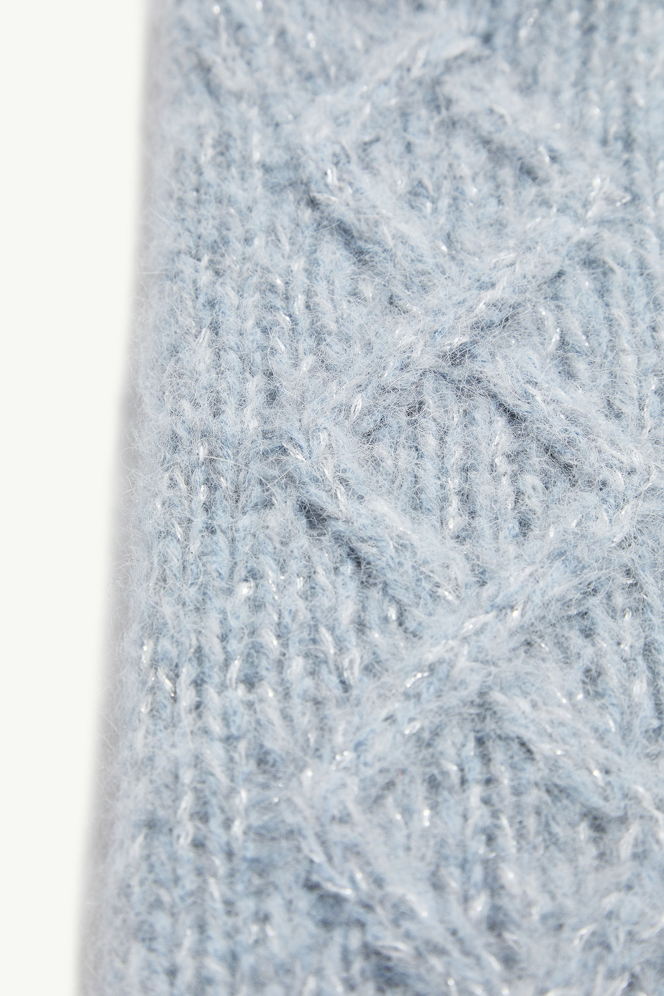 Guantes de mezcla de alpaca Mujer Azul claro Moncler 4